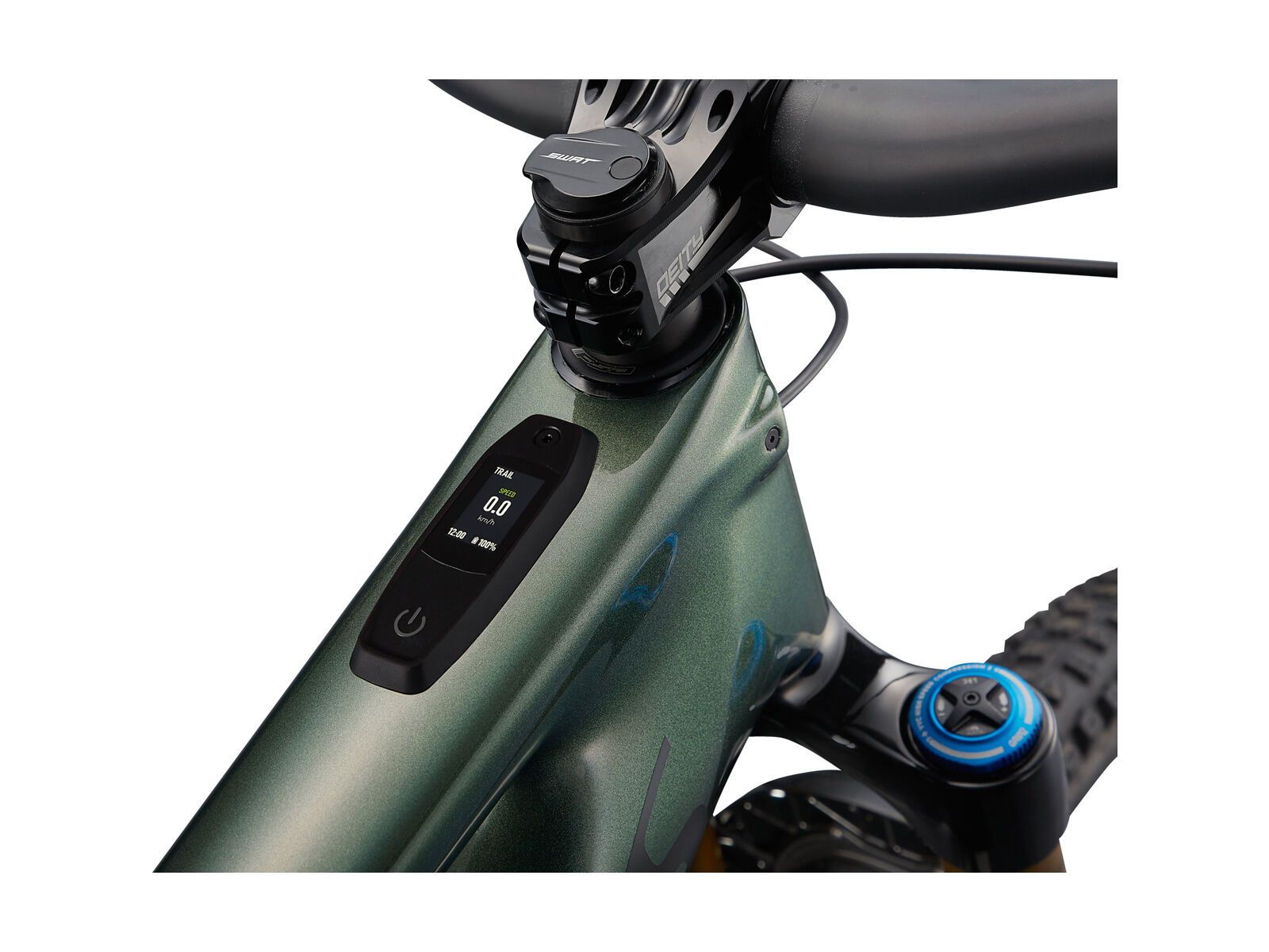 Specialized S-Works Turbo Kenevo SL, oak green metallic/black - Bild 10