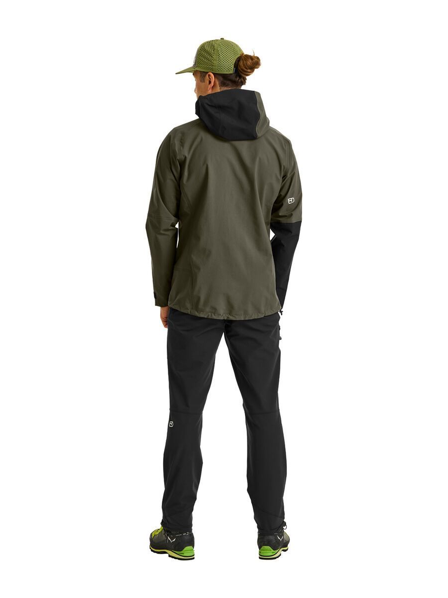 Ortovox Seceda 3L Jacket M, dark wild herbs - Bild 8