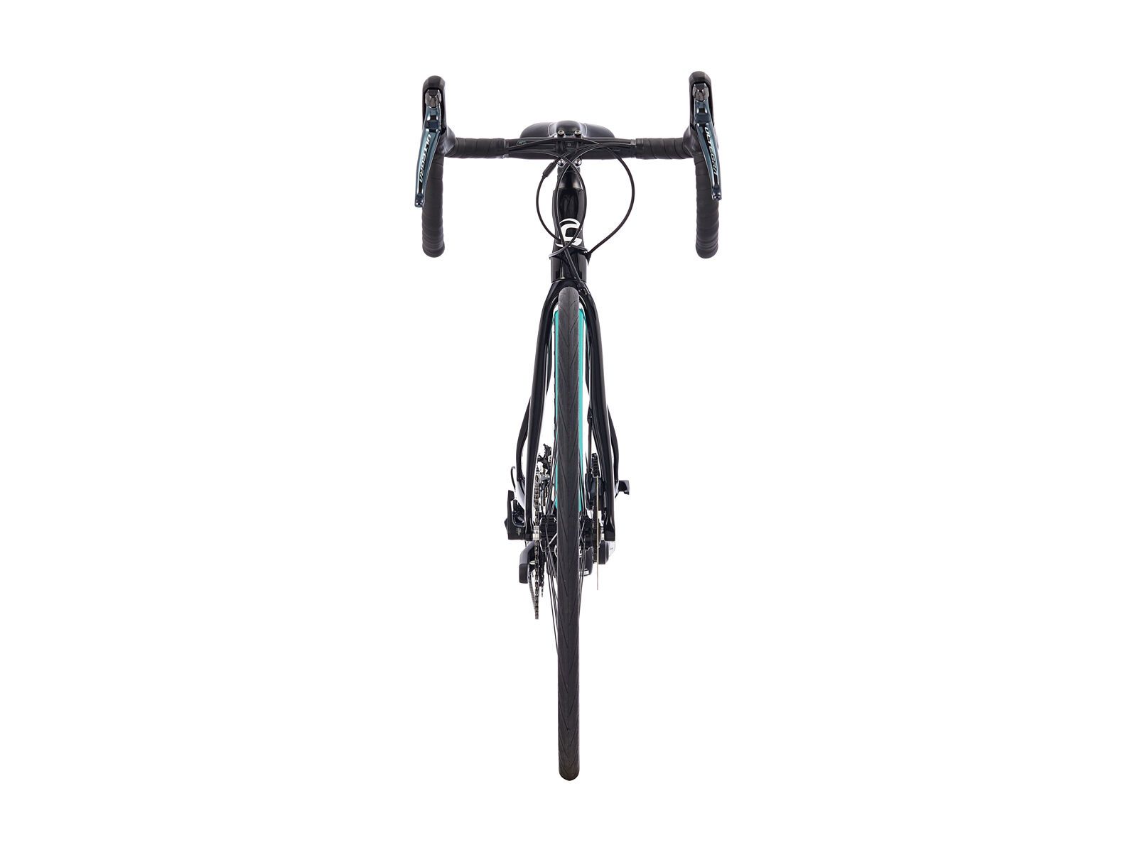 Cannondale Synapse Carbon Disc Women's Ultegra, jet black w/cashmere and turquoise - gloss (BLK) - Bild 3