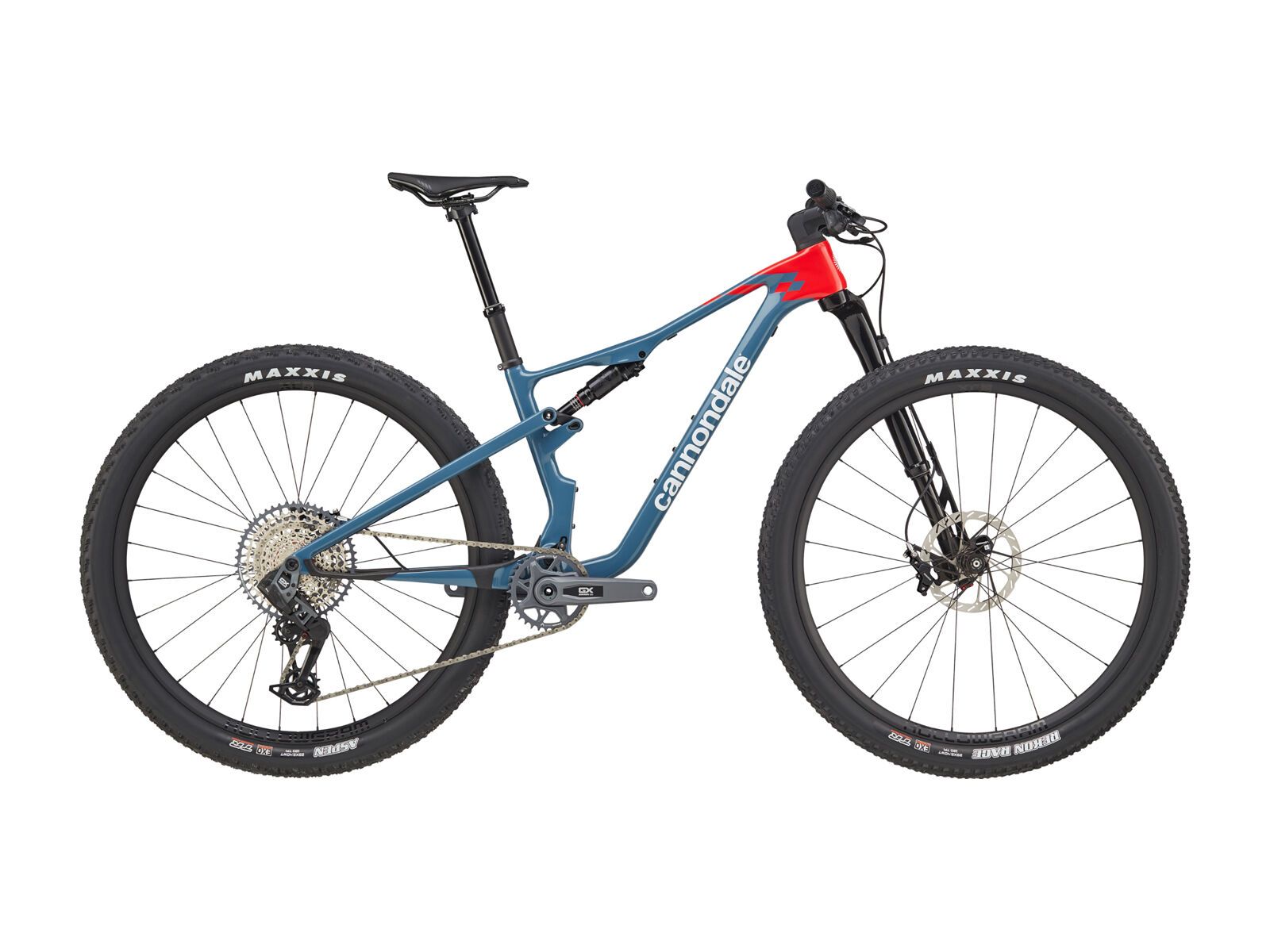 Cannondale Scalpel Carbon 2 Lefty storm cloud, rally red/tigershark M // 40 cm C24354U20MD