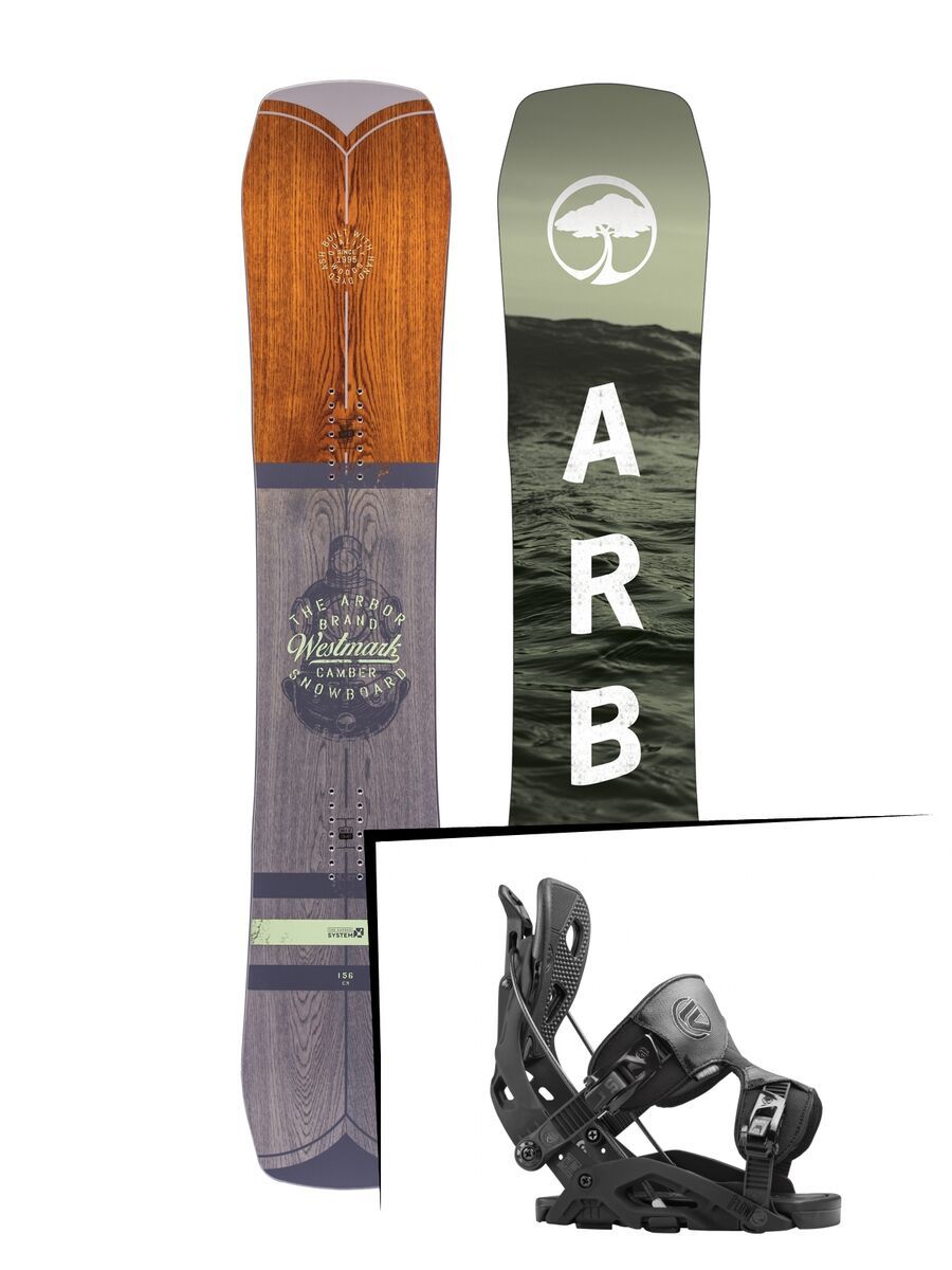 Set: Arbor Westmark Camber 2017 + Flow Fuse (1513139S) - Bild 1