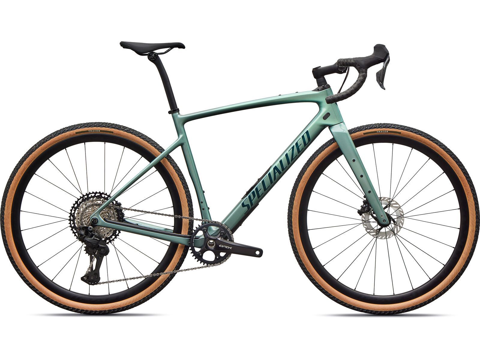 Specialized Diverge 4 Expert Shimano GRX Di2, fjord metallic/emerald metallic - Bild 1