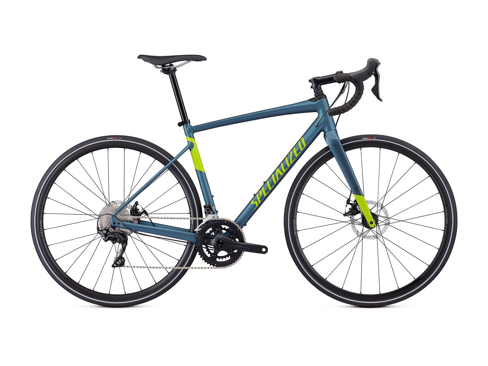 Specialized Diverge E5 Comp, satin cast battleship/hyper green - Bild 1