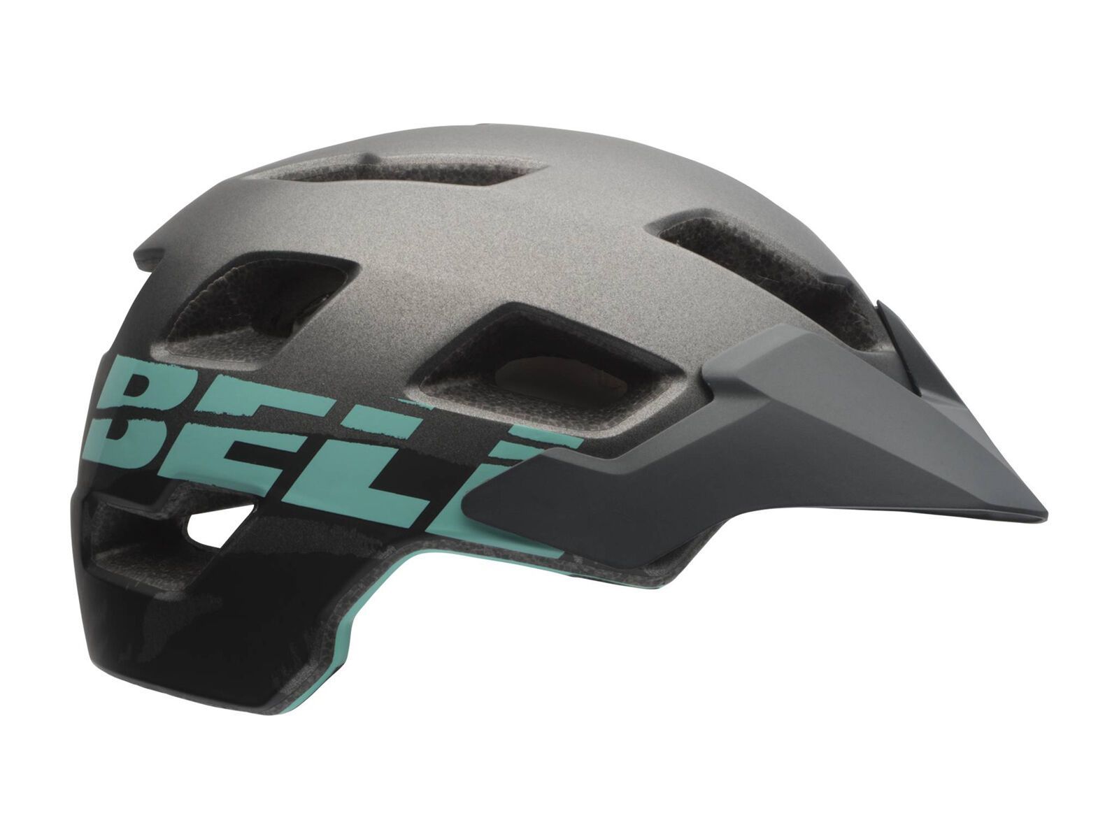 Bell Rush, matte gunmetal/mint sonic - Bild 1