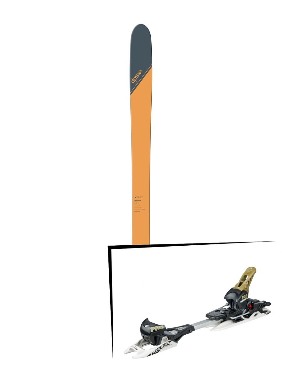 Set: DPS Skis Wailer 99 Tour1 2018 + Fritschi Diamir Freeride Pro schwarz/oliv - Bild 1