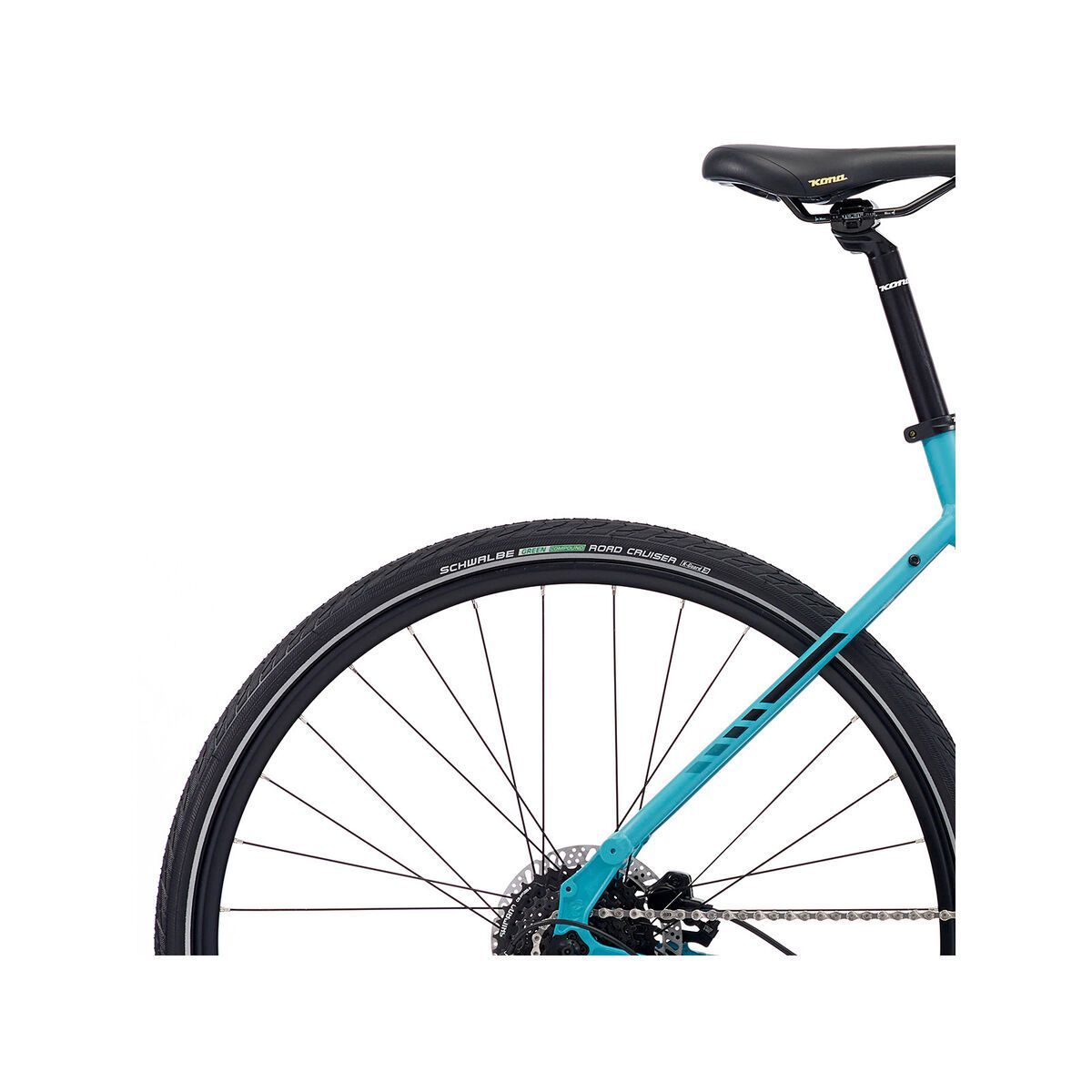 Kona Dew Plus 650B, matt aqua w/ yellow & black decals - Bild 6