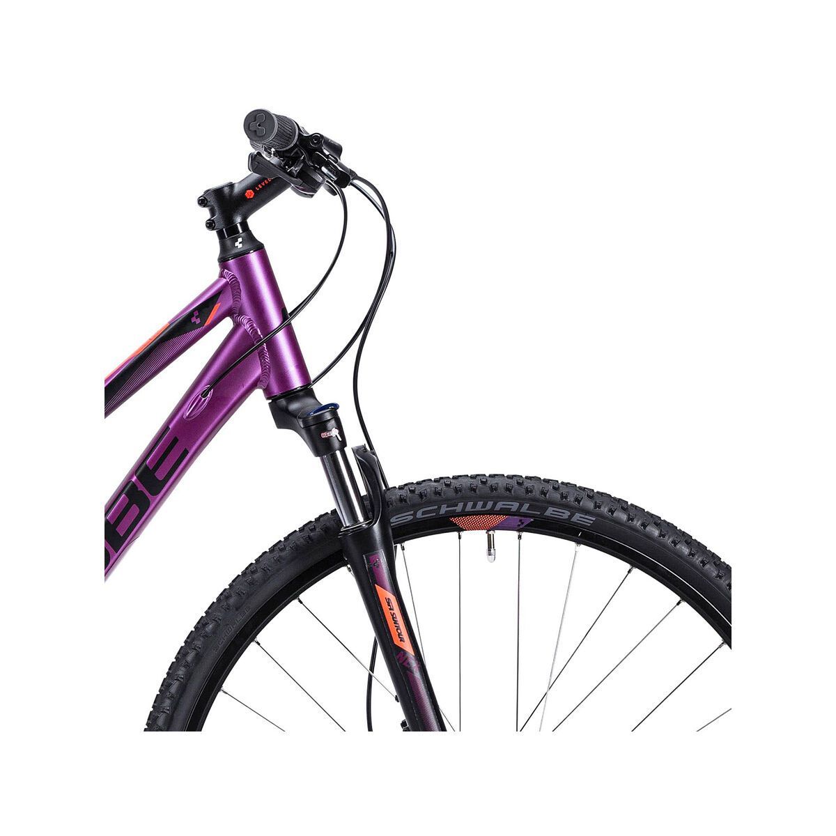 Cube Curve Pro Trapeze, purple black flashred - Bild 5