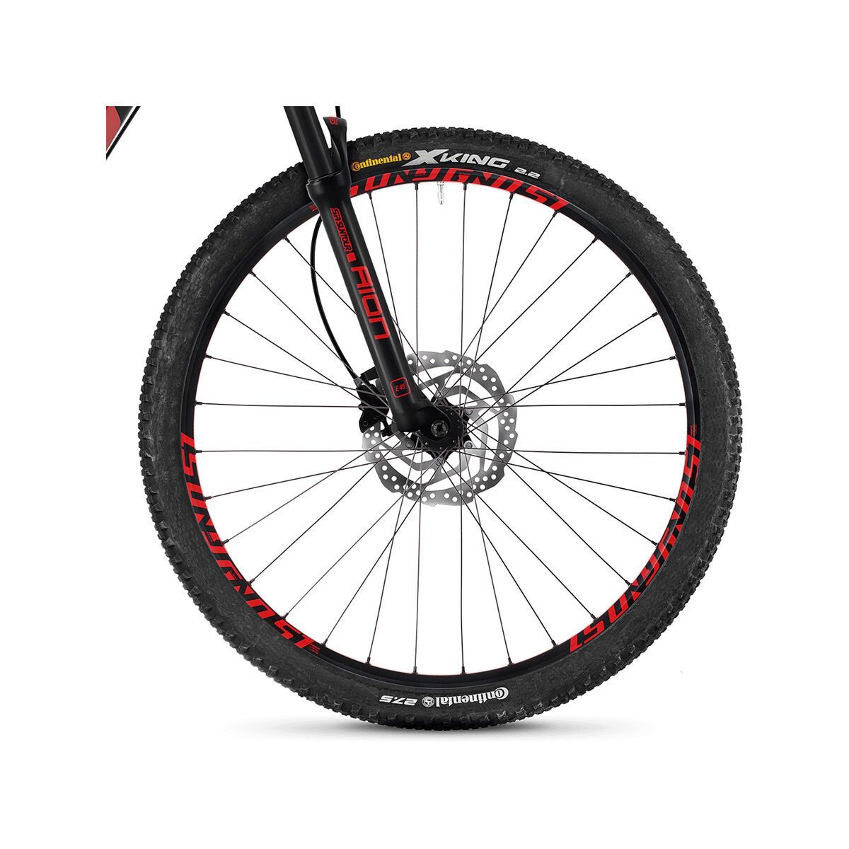 Ghost Kato FS 3.7 AL, riot red/jet black - Bild 3