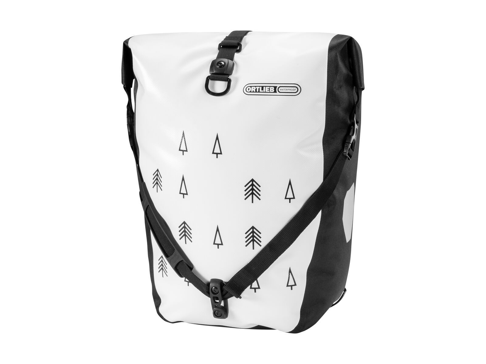 ORTLIEB Back-Roller Design Trees, white-black - Bild 1