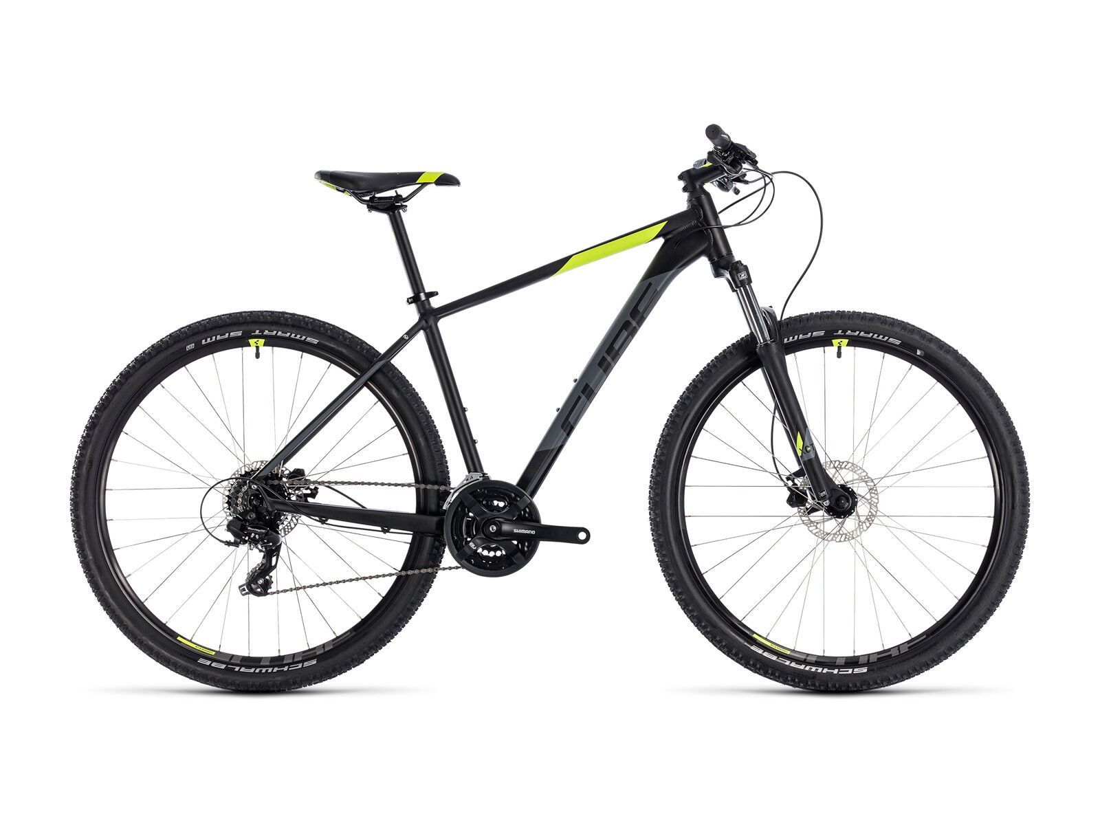 Cube Aim Pro 27.5, black´n´flashyellow - Bild 1