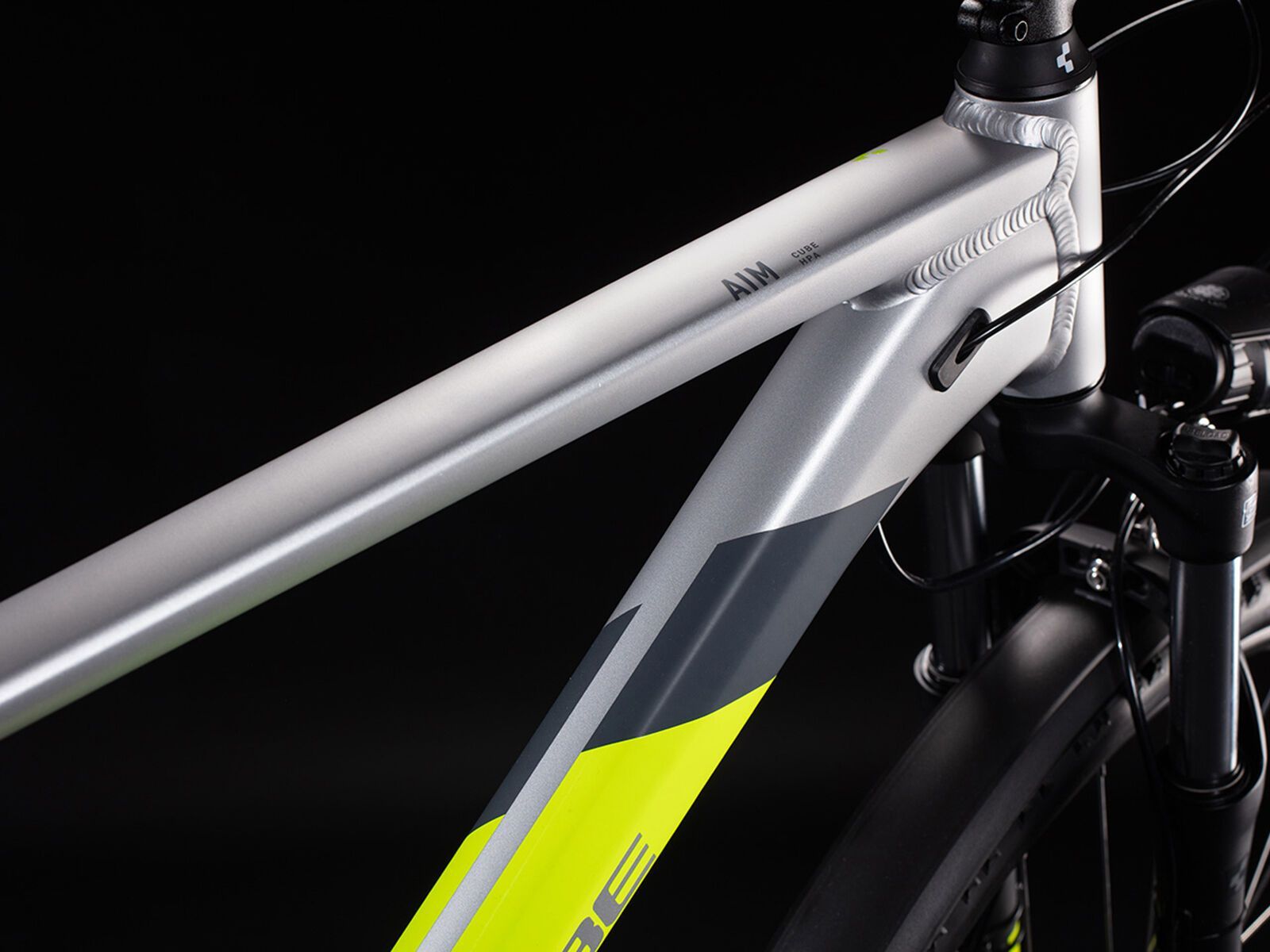 Cube Aim Allroad 27.5, silver´n´flashyellow - Bild 4