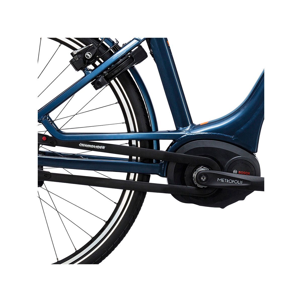 Cube Travel Hybrid Pro 500 Easy Entry, smoky blue´n´flashorange - Bild 3