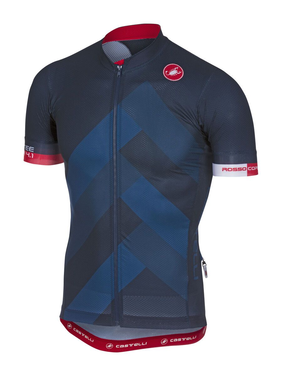 Castelli Free AR 4.1 Jersey FZ, dark infinity blue - Bild 1