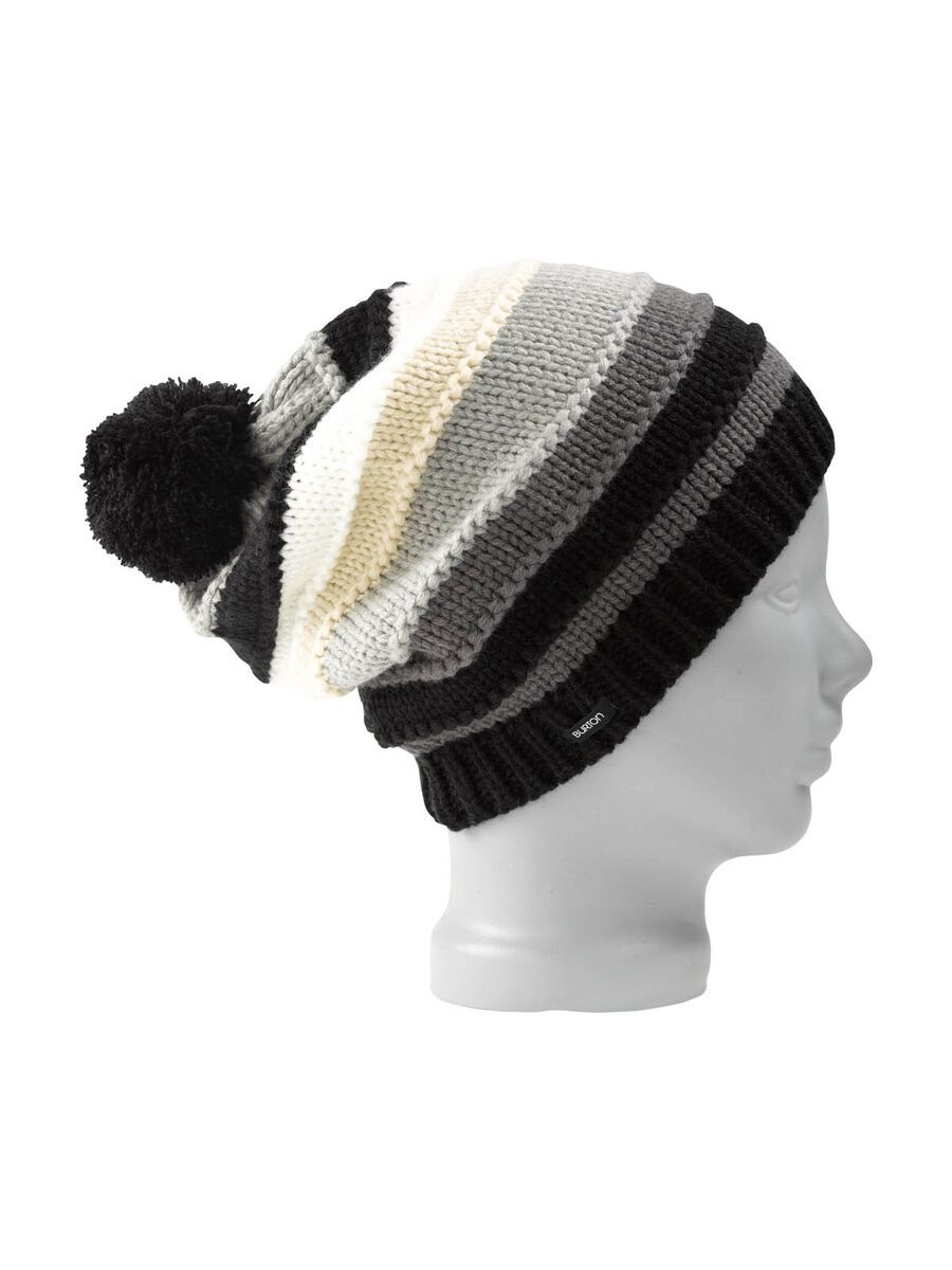 Burton Womens Candystripe Beanie, True Black - Bild 1