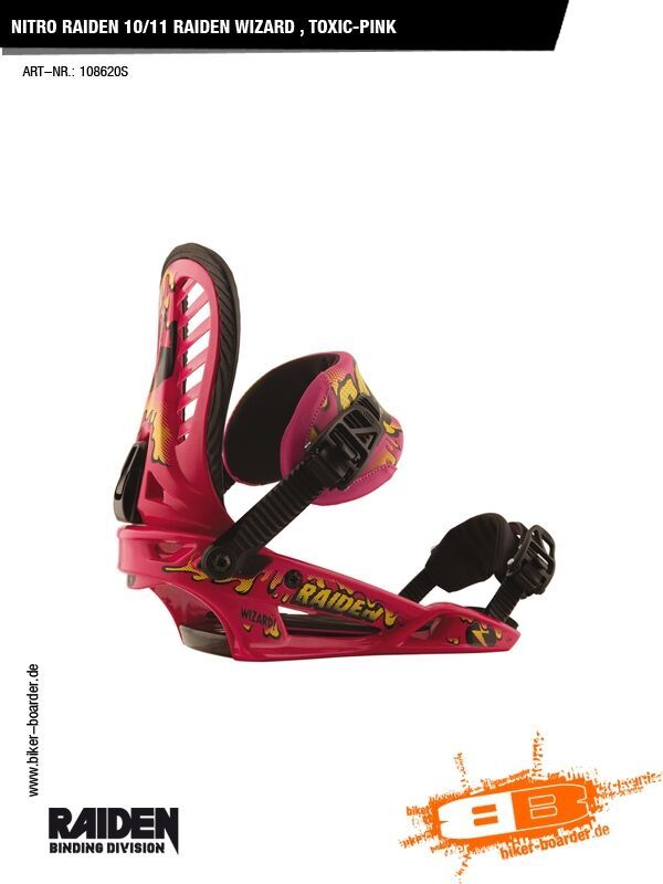 Nitro Raiden Wizard, Toxic-Pink - Bild 1