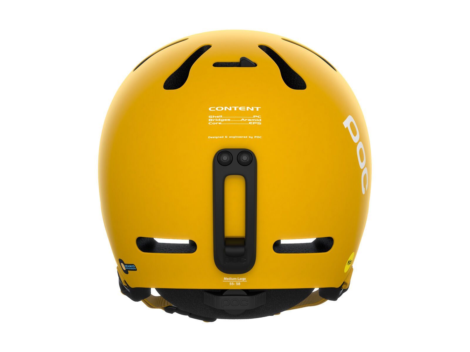 POC Fornix MIPS, sulphite yellow matt - Bild 4