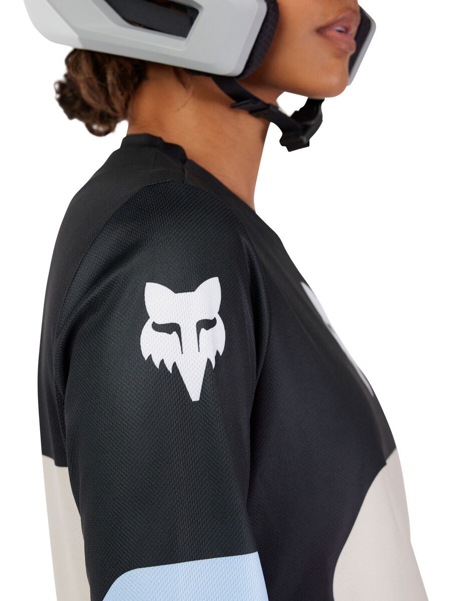 Fox Womans Ranger LS Jersey Grid, black - Bild 6