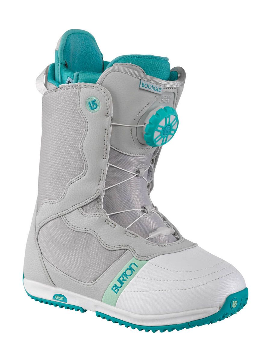 Burton Bootique, Gray/White/Teal - Bild 4