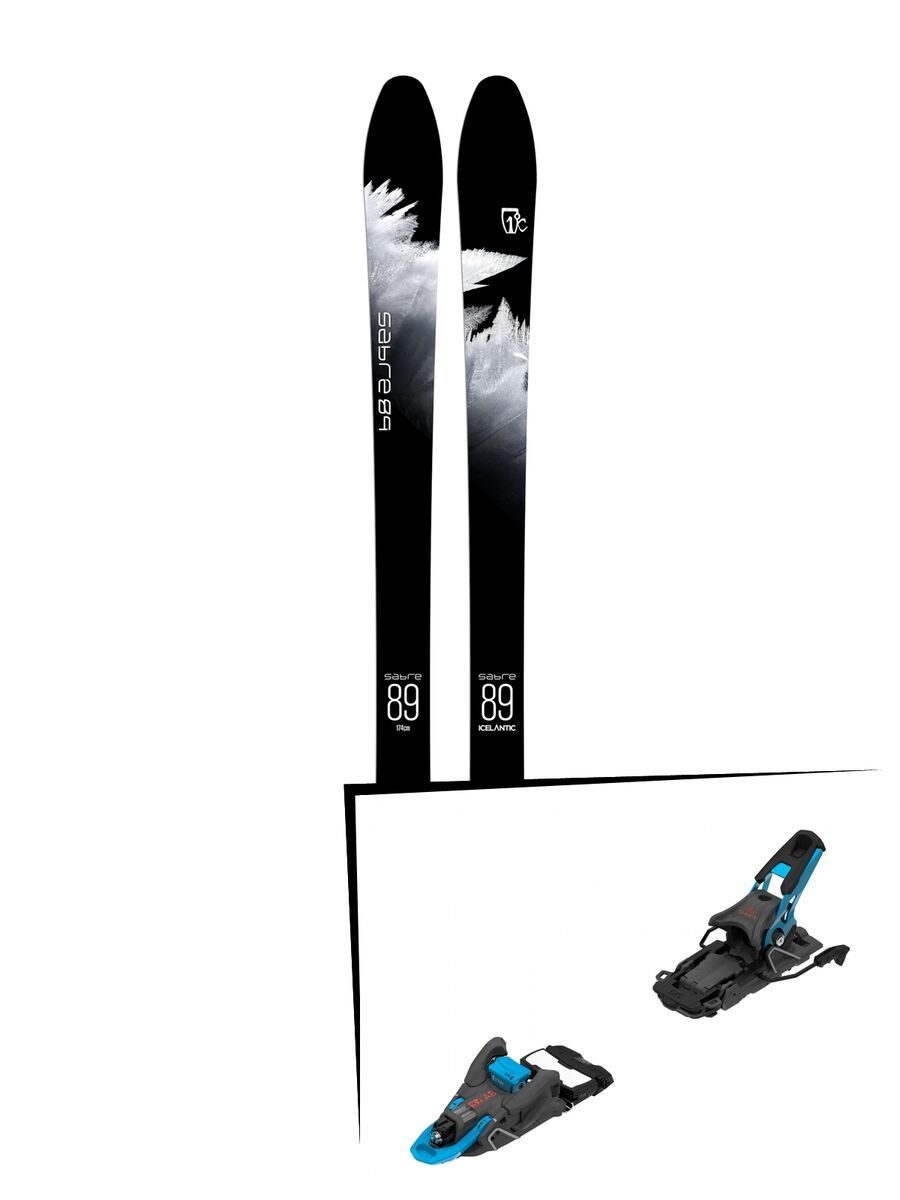 Set: Icelantic Sabre 89 2018 + Salomon S/Lab Shift MNC blue/black - Bild 1