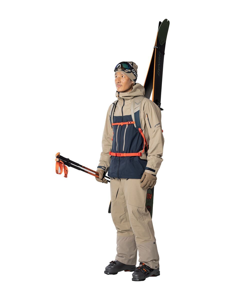 Dynafit Free Gore-Tex Jacke Herren, rock khaki - Bild 4