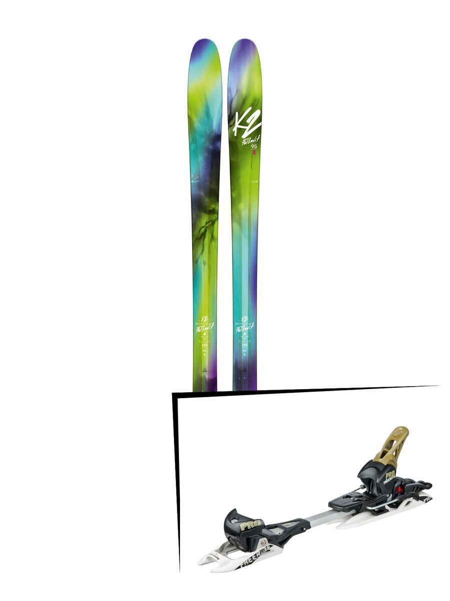 Set: K2 SKI FulLUVit 95Ti 2018 + Fritschi Diamir Freeride Pro schwarz-olive - Bild 1