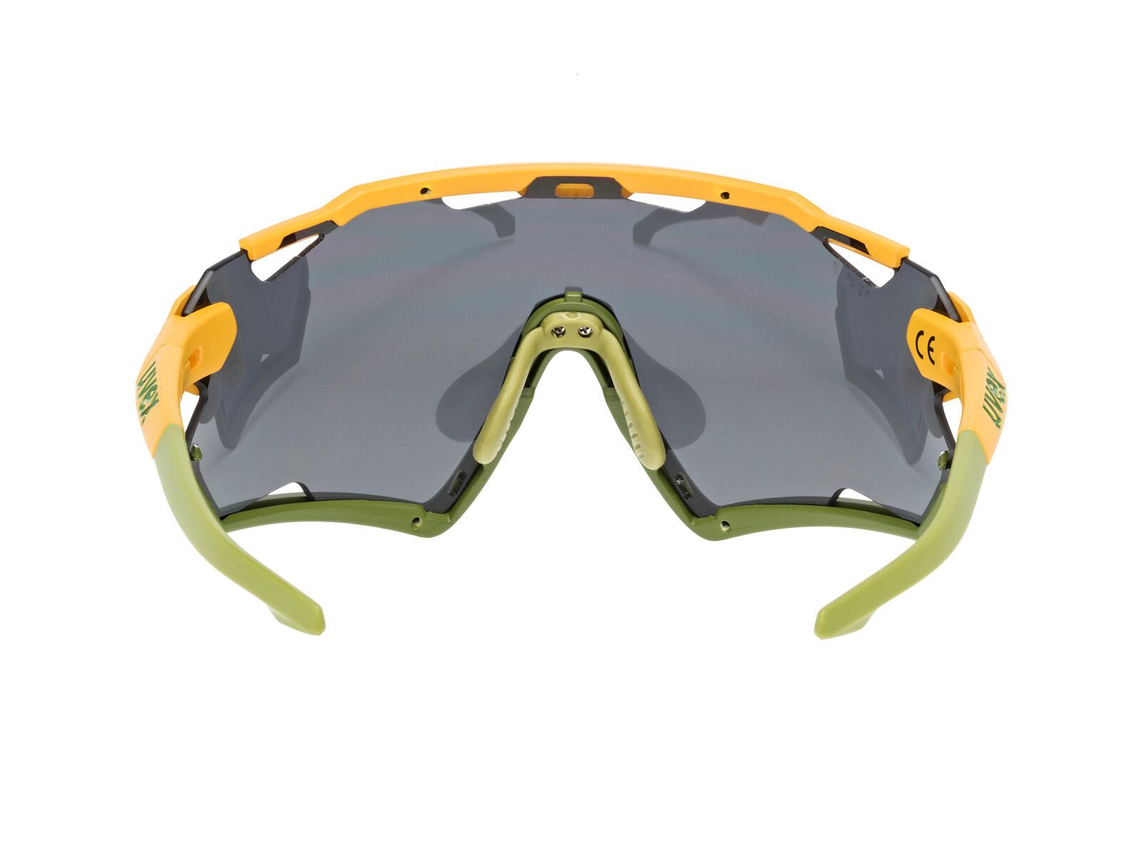 uvex sportstyle 228 Mirror Silver, mustard olive mat - Bild 4