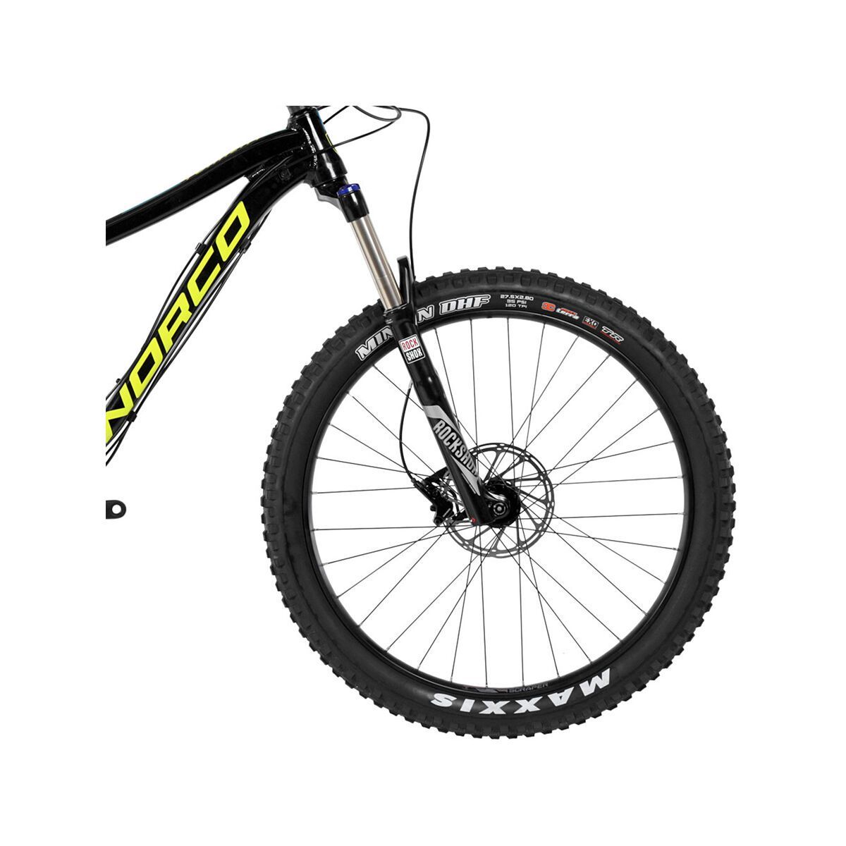 Norco Torrent FS+ 7.2, black/yellow/blue - Bild 2