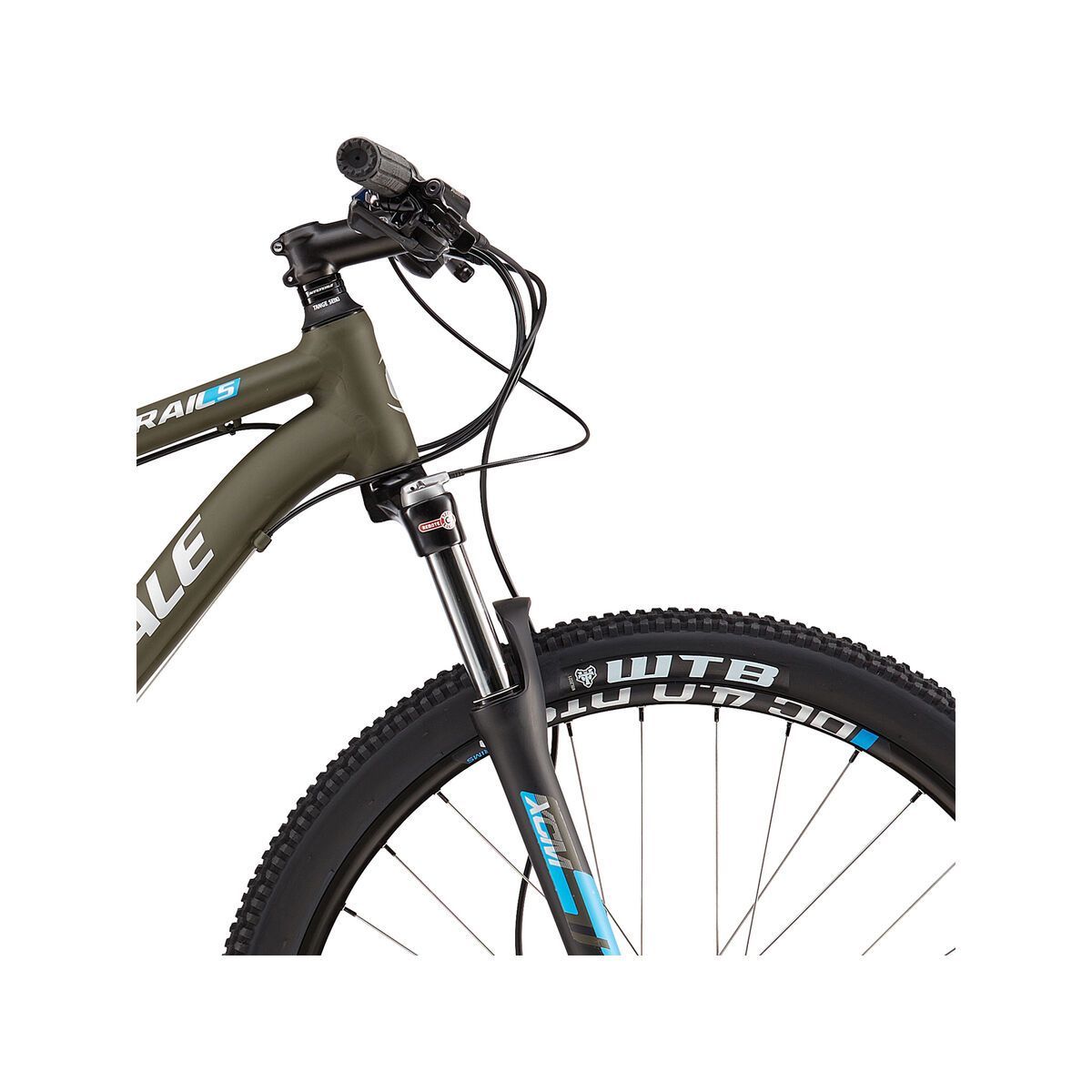 Cannondale Trail 5 27.5, green clay w/ ultra blue, reflective silver, matte - Bild 5