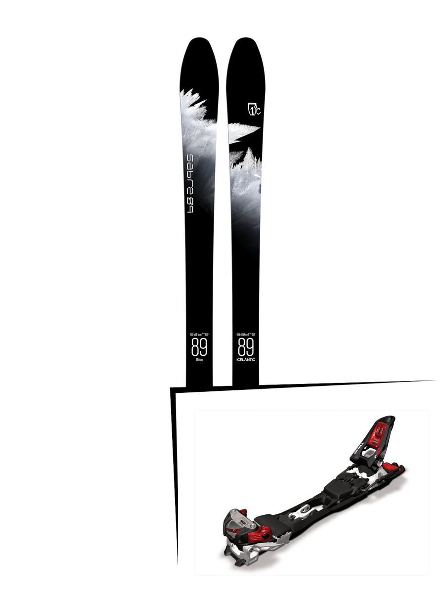 Set: Icelantic Sabre 89 2018 + Marker F10 Tour - Bild 1