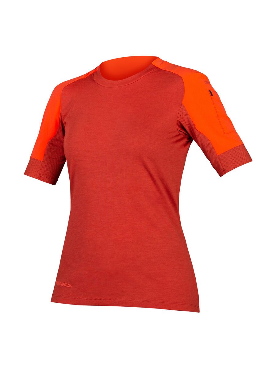 Endura Damen GV500 Trikot (kurzarm), cayenne - Bild 1