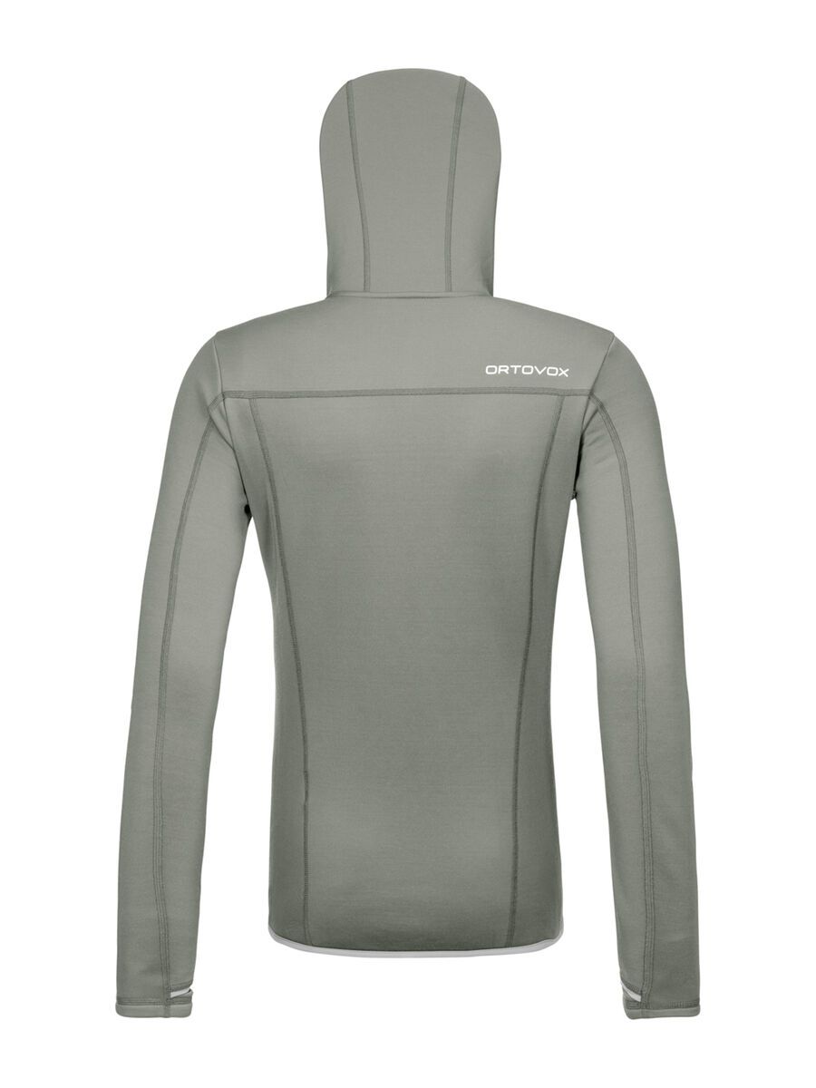 Ortovox Merino Fleece Hoody W, green sage - Bild 2