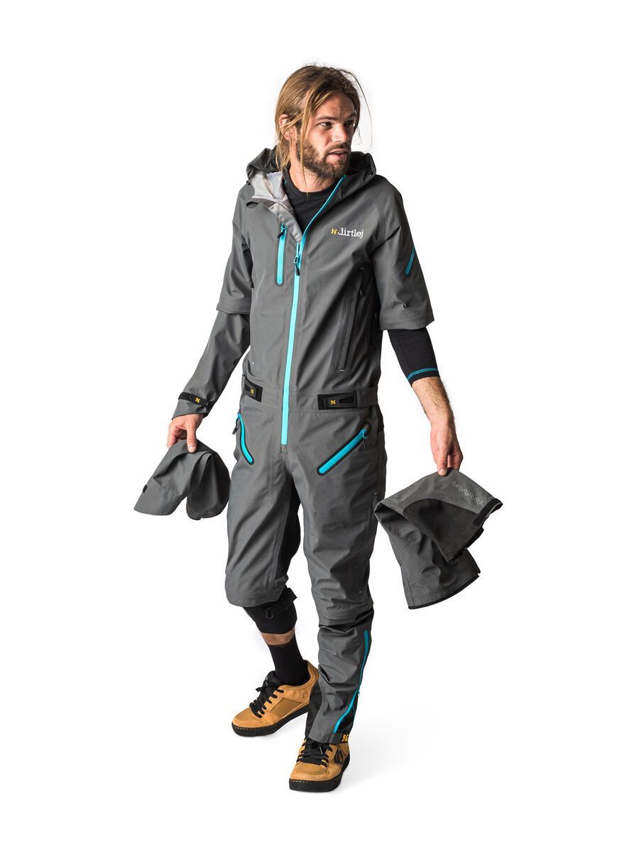 dirtlej DirtSuit SFD Edition, cool grey/steel blue - Bild 5