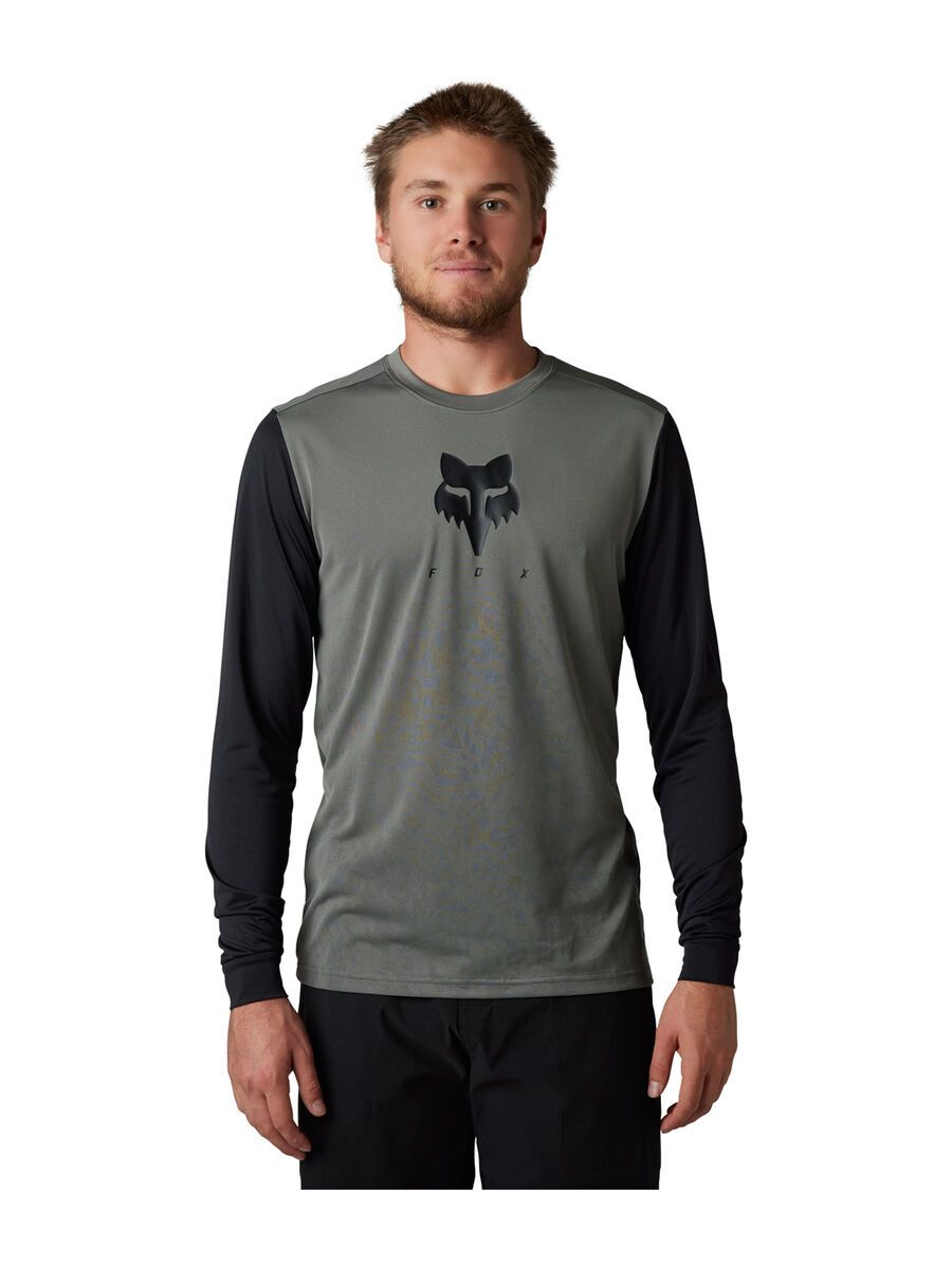 Fox Ranger Tru Dri LS Jersey, pewter - Bild 2