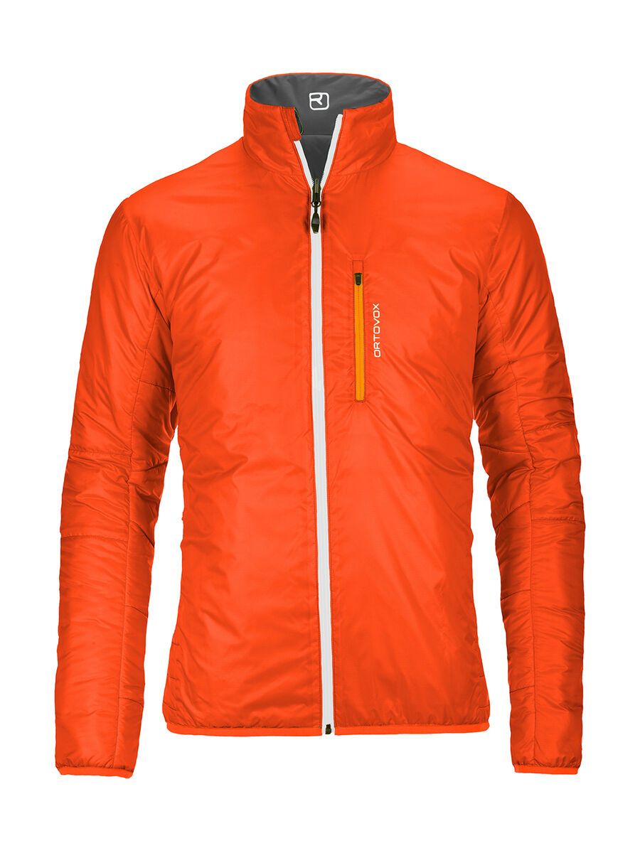 Ortovox Swisswool Light Jacket Piz Boval, black steel - Bild 1