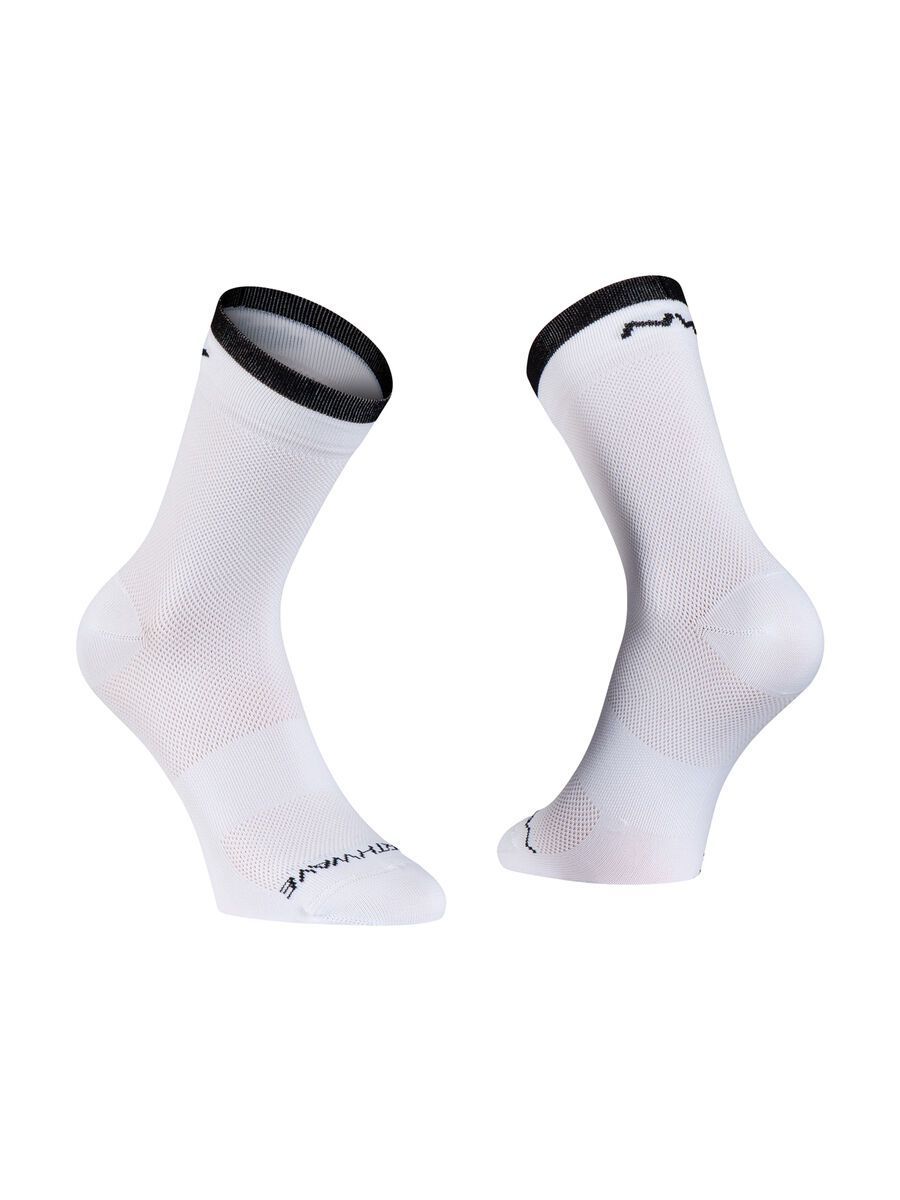 Northwave Origin High Sock, white/black - Bild 1