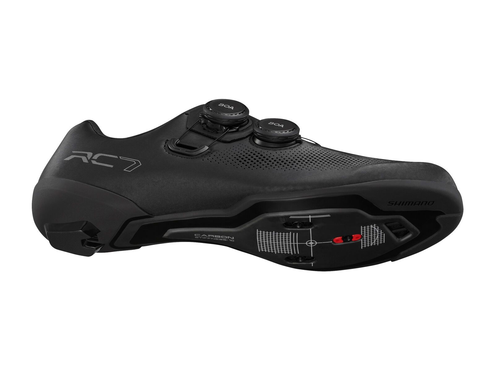 Shimano SH-RC703W Women Road, black - Bild 4
