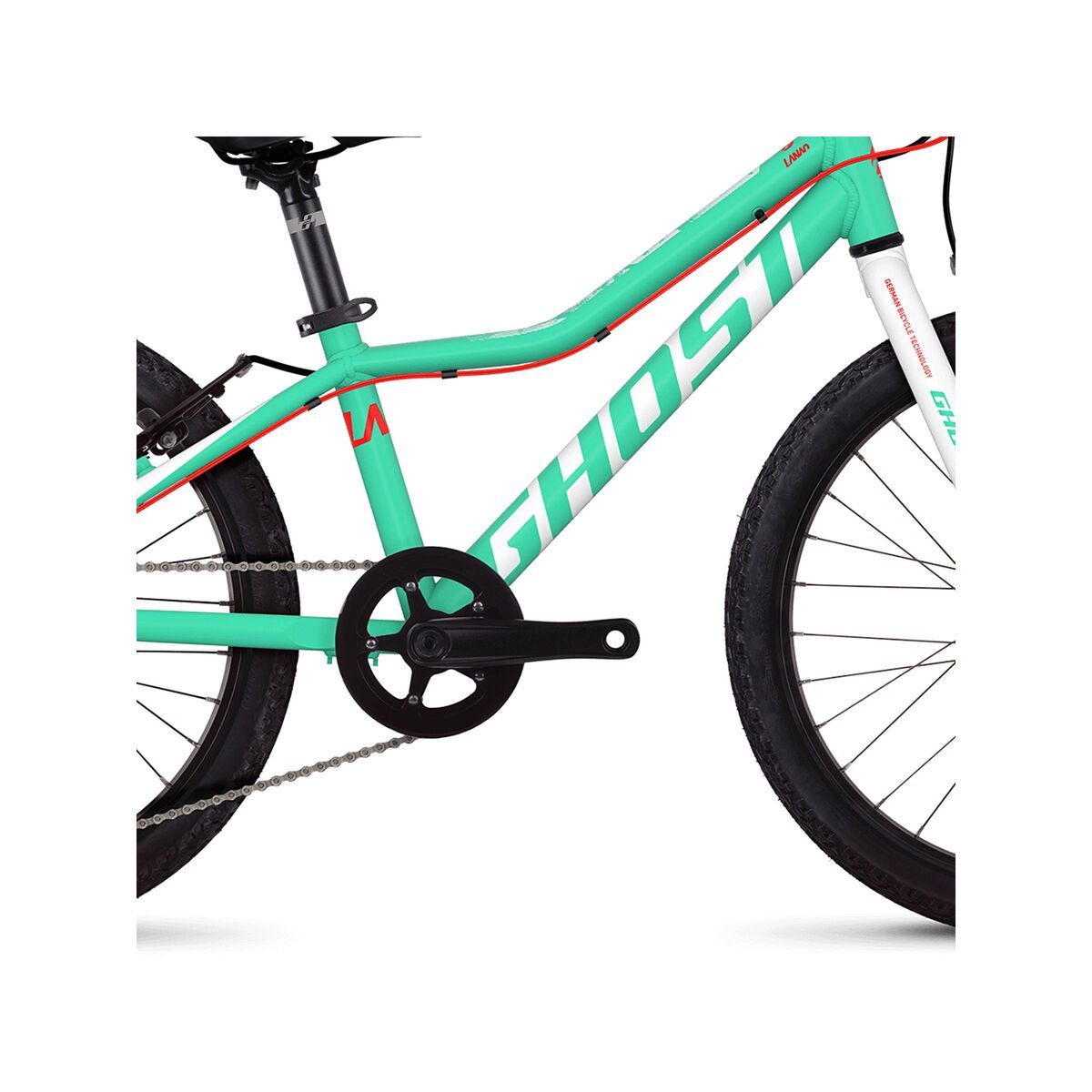 Ghost Lanao R1.0 AL, jade blue/star white/neon red - Bild 3