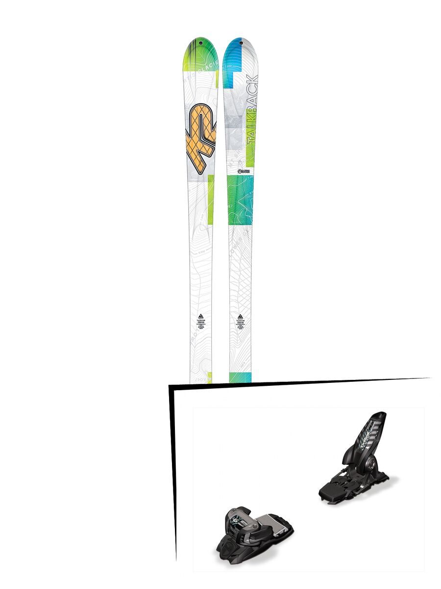 K2 SKI Set: Talkback 80 2016 + Marker Griffon 13 - Bild 1