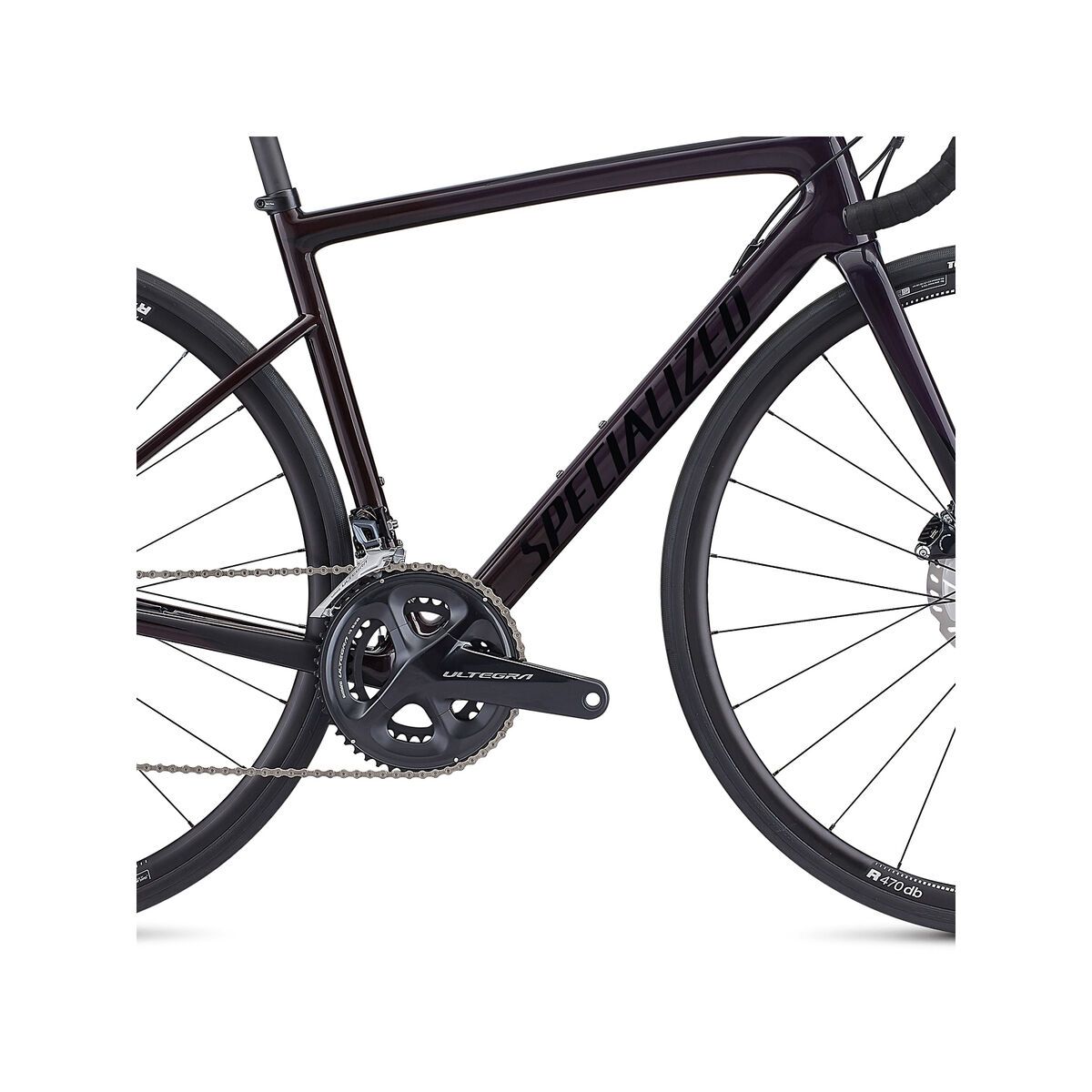 Specialized Women's Tarmac Disc Comp, gloss purple tint - red fade/satin black - Bild 5