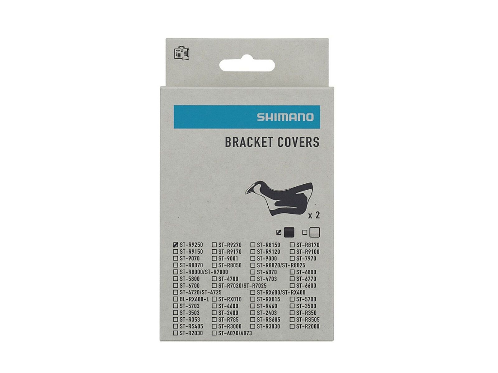 Shimano Griffgummi für Rennrad Schalt-/Bremshebel - ST-R9250 / Links/Rechts - Bild 2