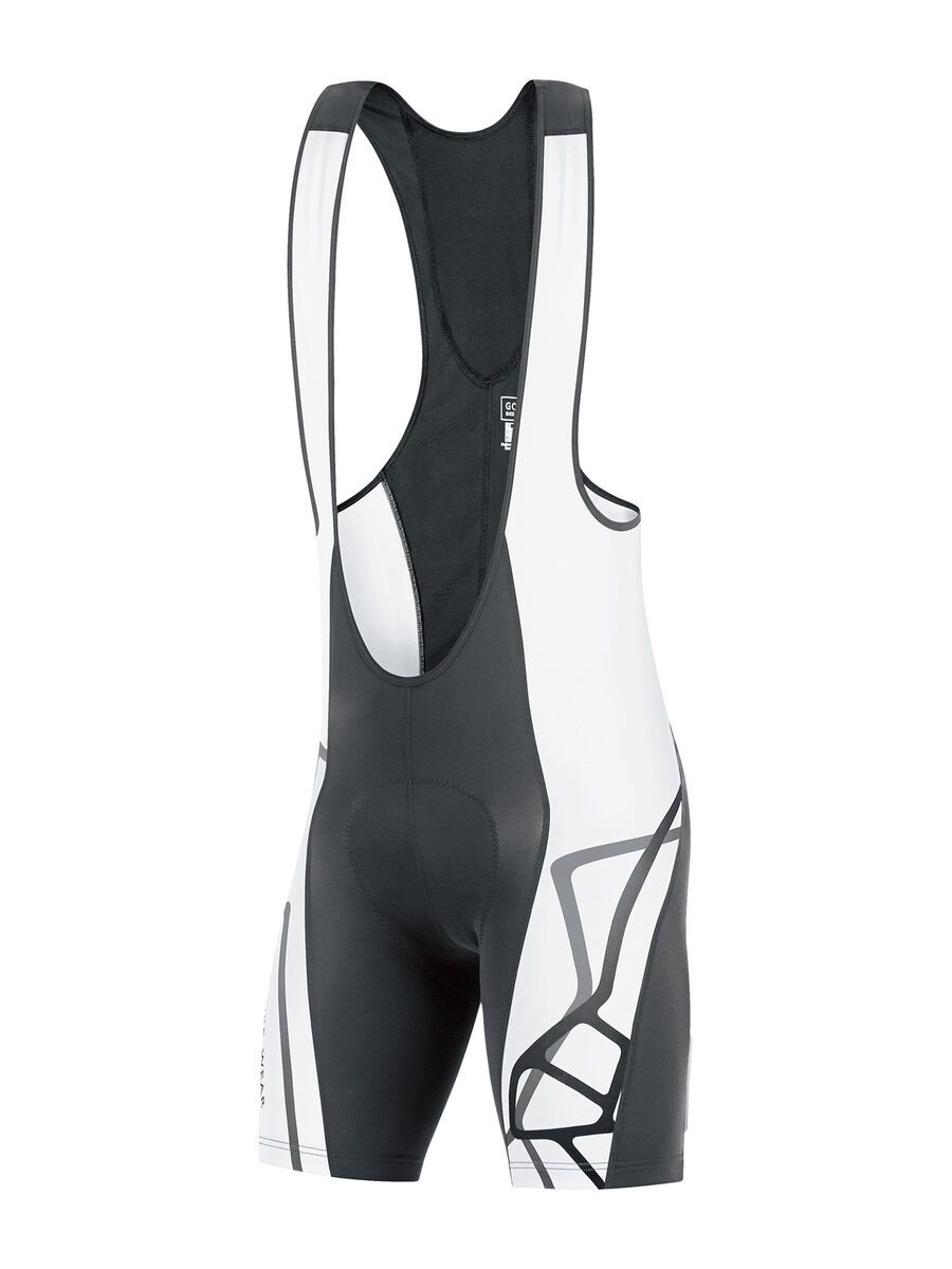 Gore Bike Wear Element Adrenaline Ii Trägerhose kurz+, black/white - Bild 1