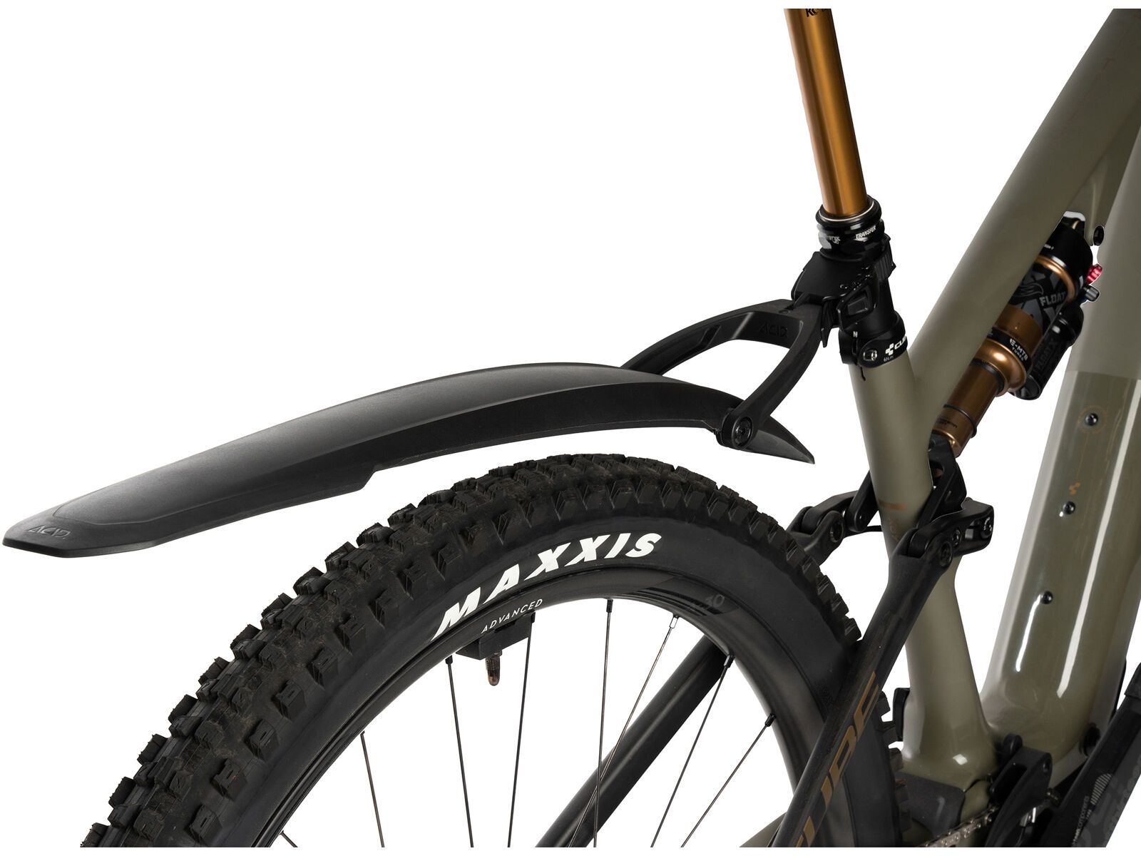 Cube Acid Steckschutzblech Vane Pro 27.5-29 Zoll Ratchet hinten, black´n´black - Bild 4