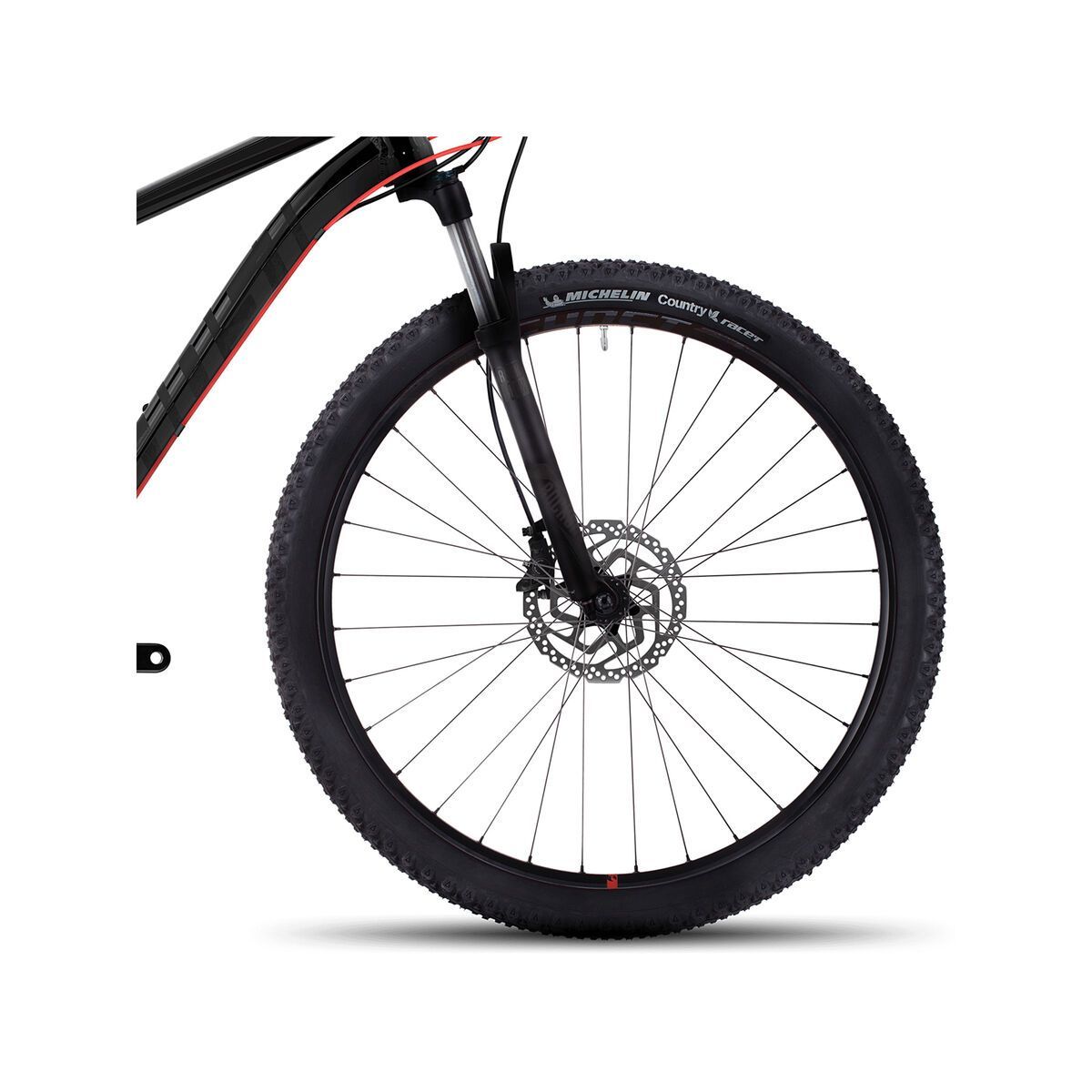 Ghost Kato 9 AL, night black/night black/neon red - Bild 2