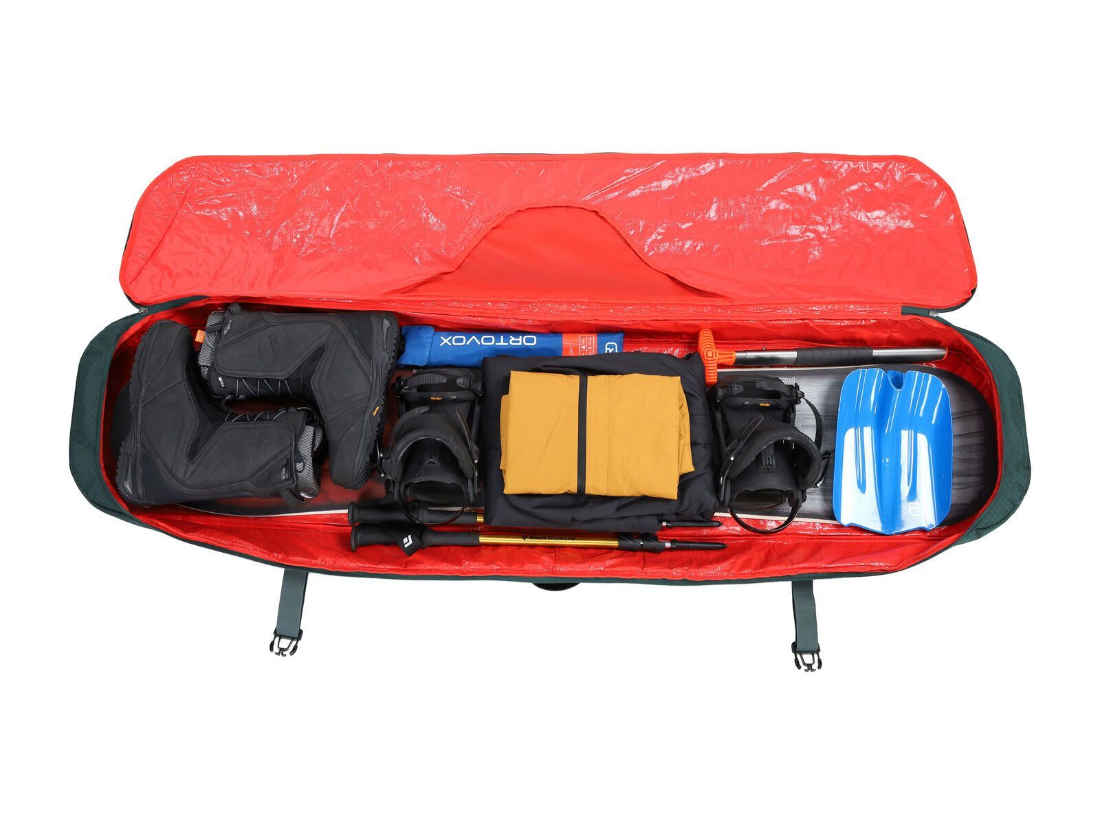 Nitro Cargo Board Bag 159, jungle green - Bild 9