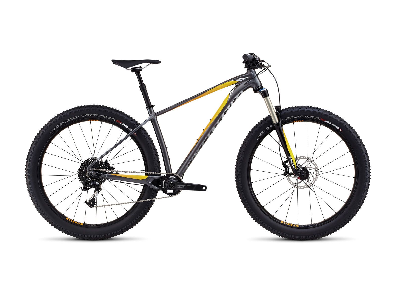 Specialized Fuse Comp 6Fattie, gloss graphite/orange/white - Bild 1