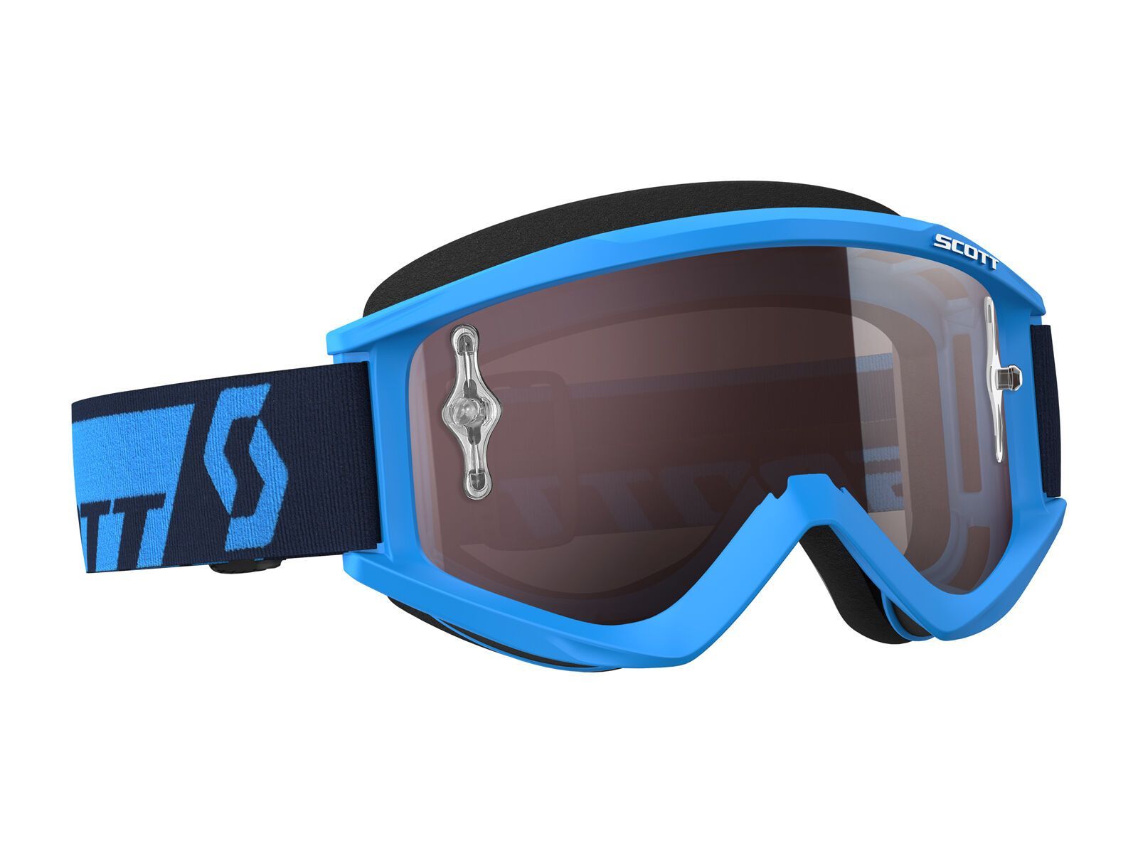 Scott Goggle Recoil Xi, blue/Lens: silver chrome - Bild 1