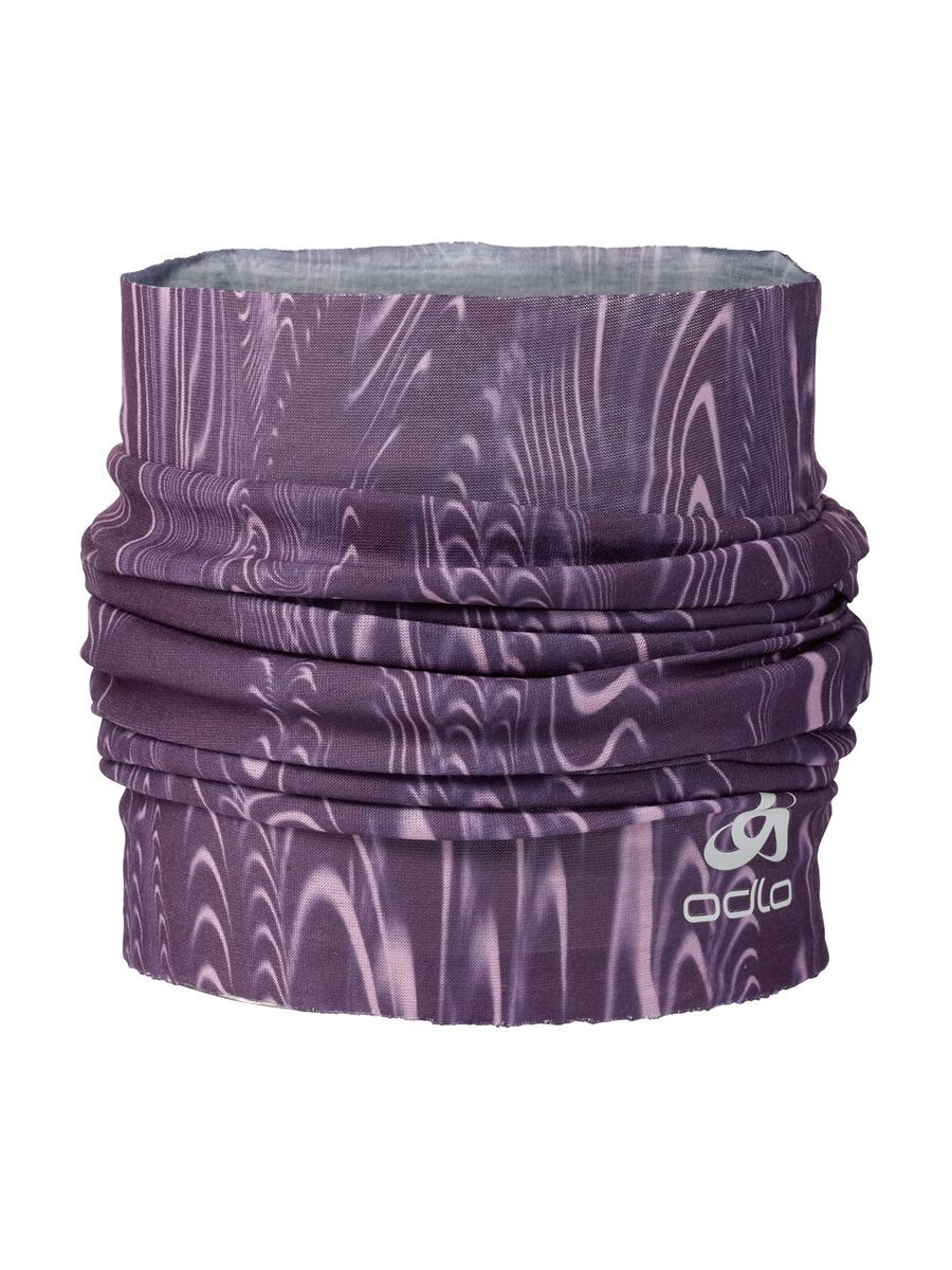Odlo Printed Light Schlauchschal, vintage violet - orchid petal - Bild 1