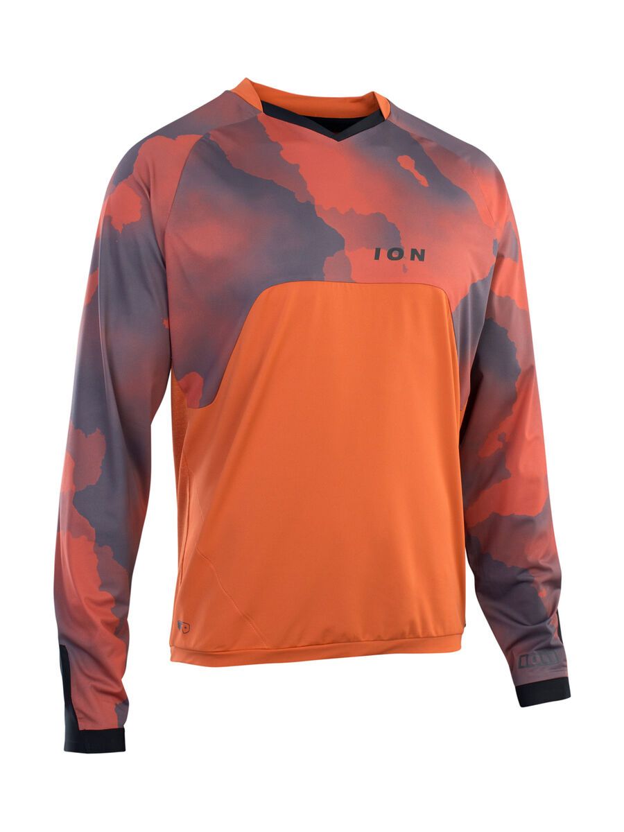 ION Tee Traze AMP LS AFT, crimson earth - Bild 1