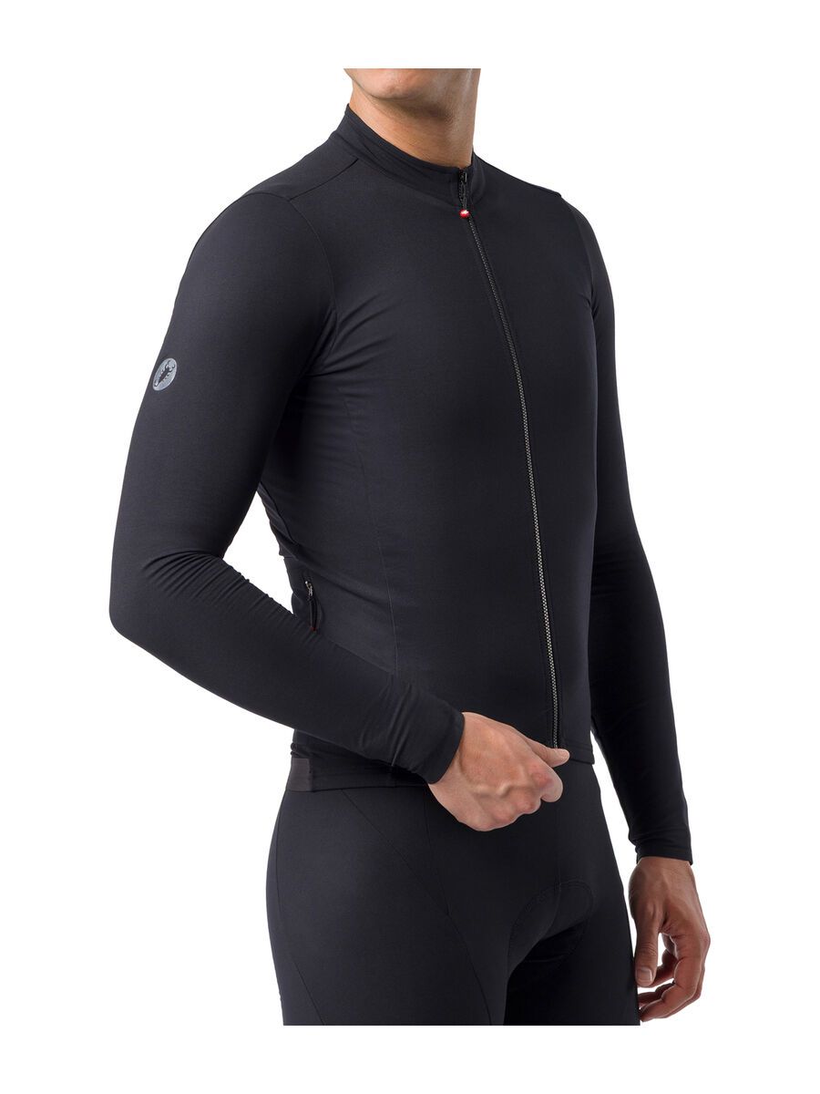 Castelli Thermowoven LS Jersey, black - Bild 1