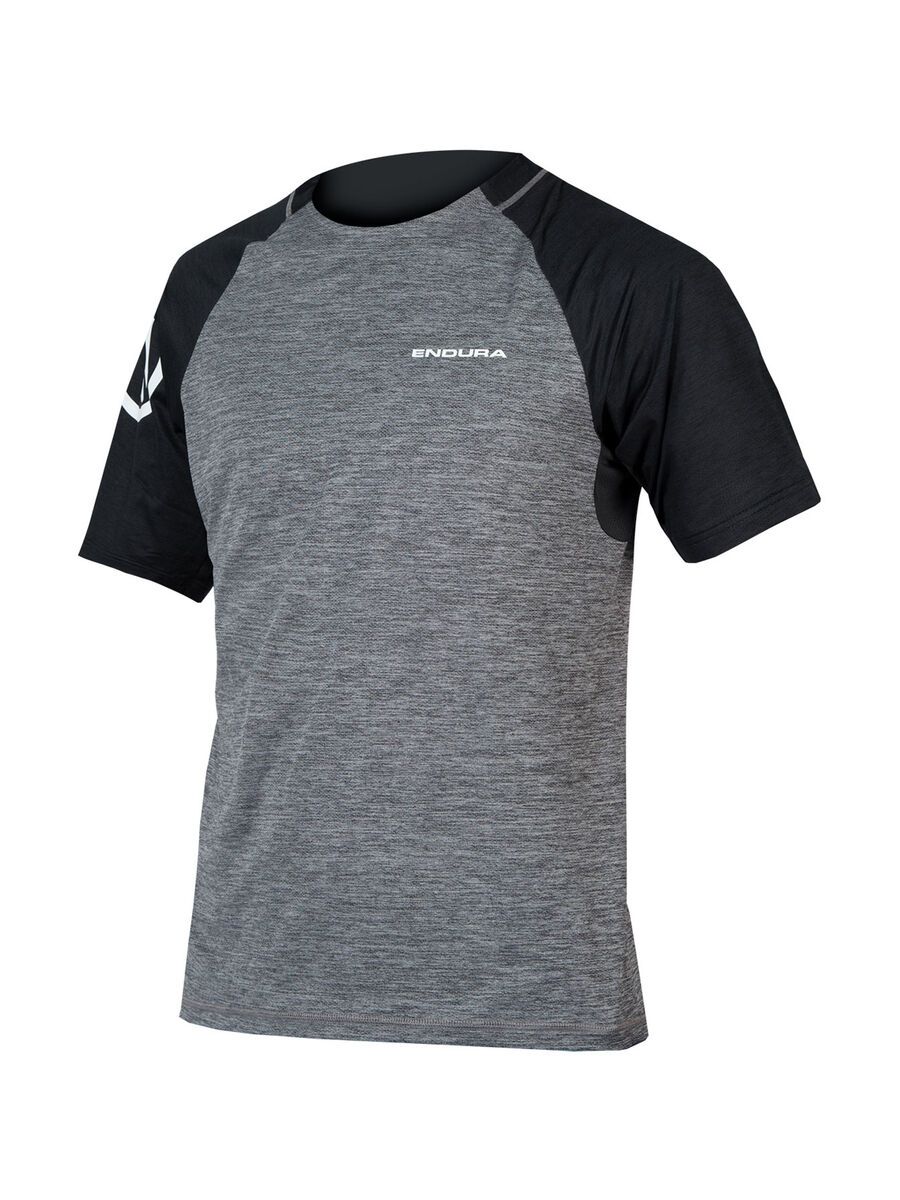 Endura SingleTrack Kurzarmtrikot, zinn-grau - Bild 1